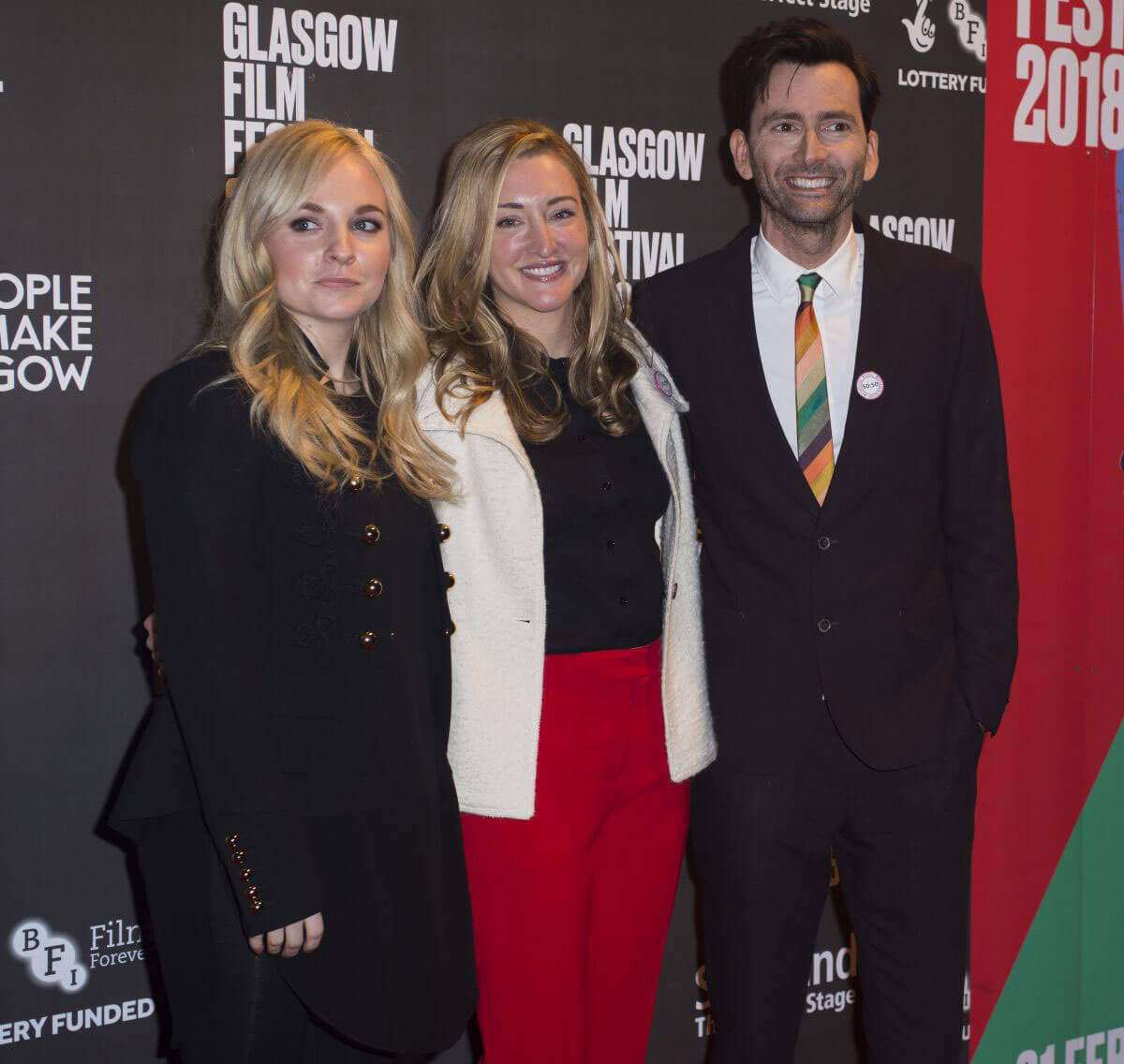 Faye Marsay and Daisy Aitkens Stills at You, Me and Him Premere at Glasgow Film Festival 2018/02/25