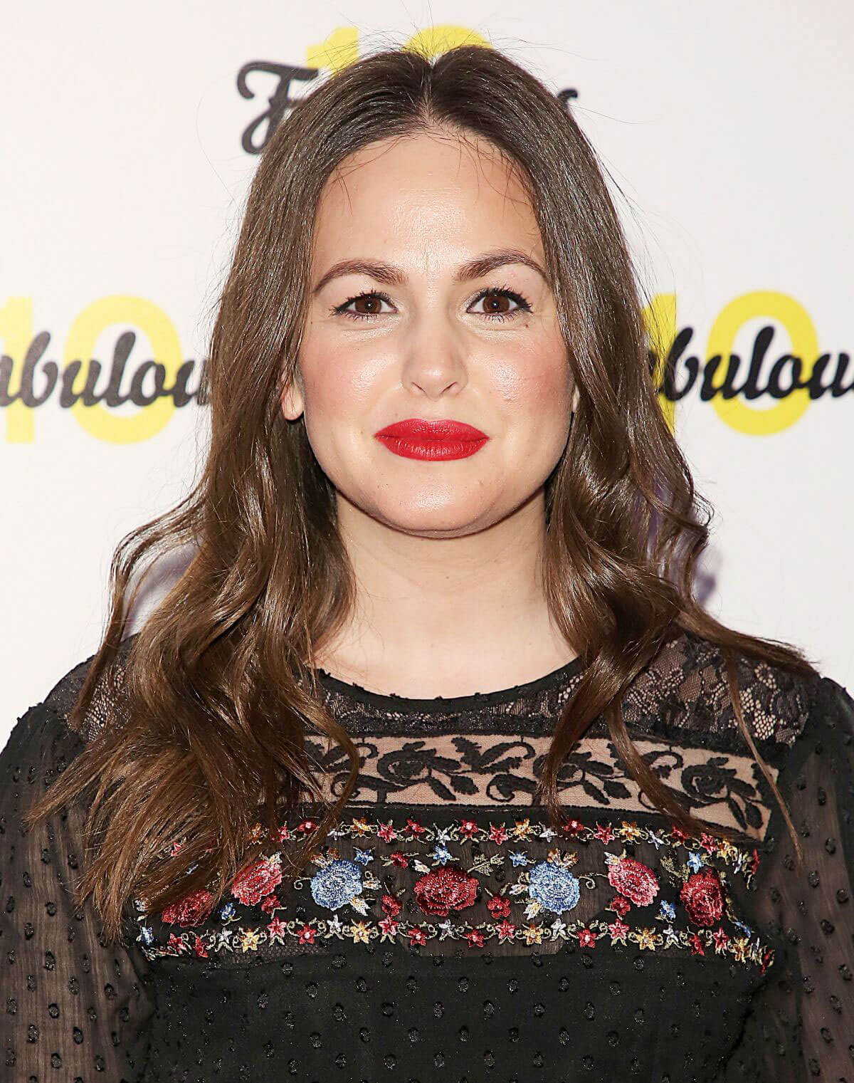 Giovanna Fletcher Stills at Fabulous Magazine 10th Birthday Party in London 2018/02/06