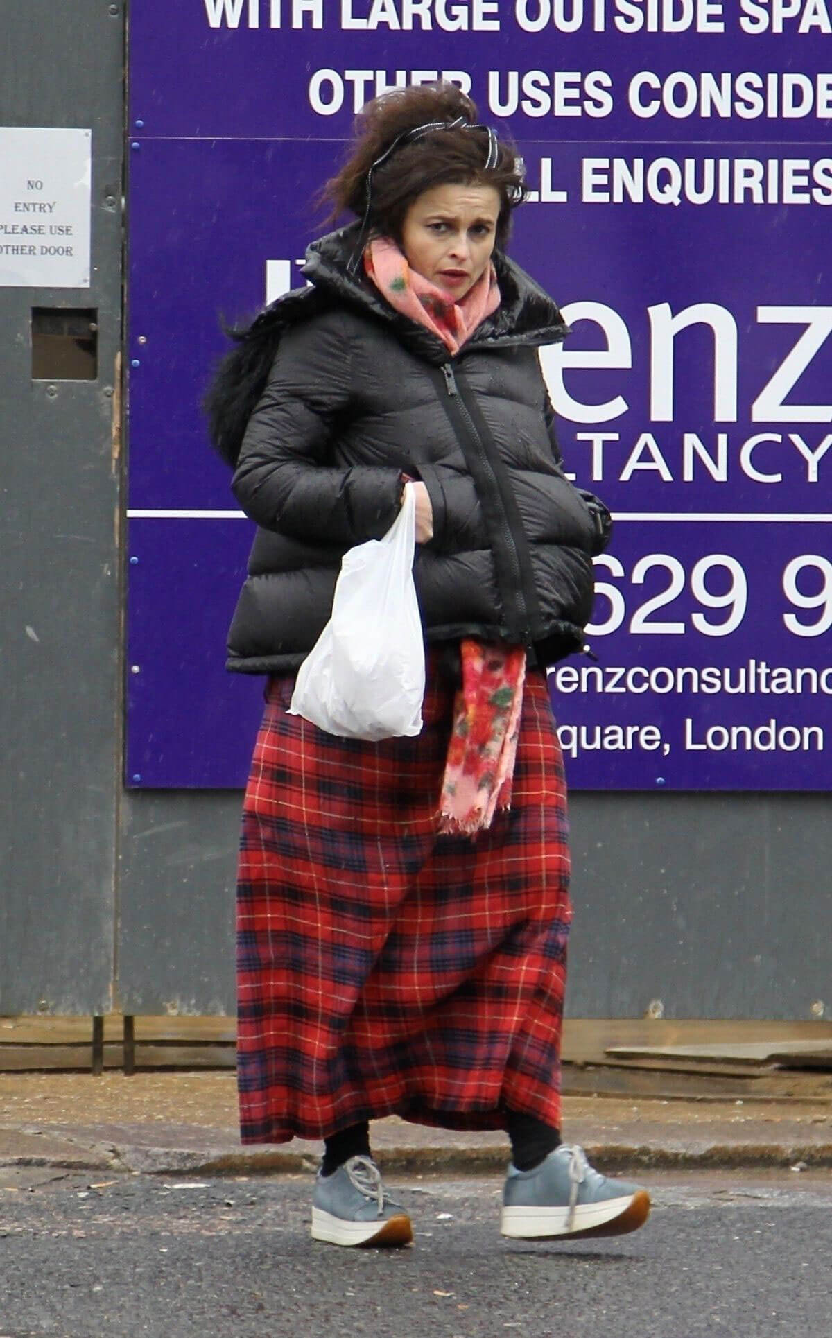Helena Bonham Carter Stills Out and About in Hampstead 2018/02/10