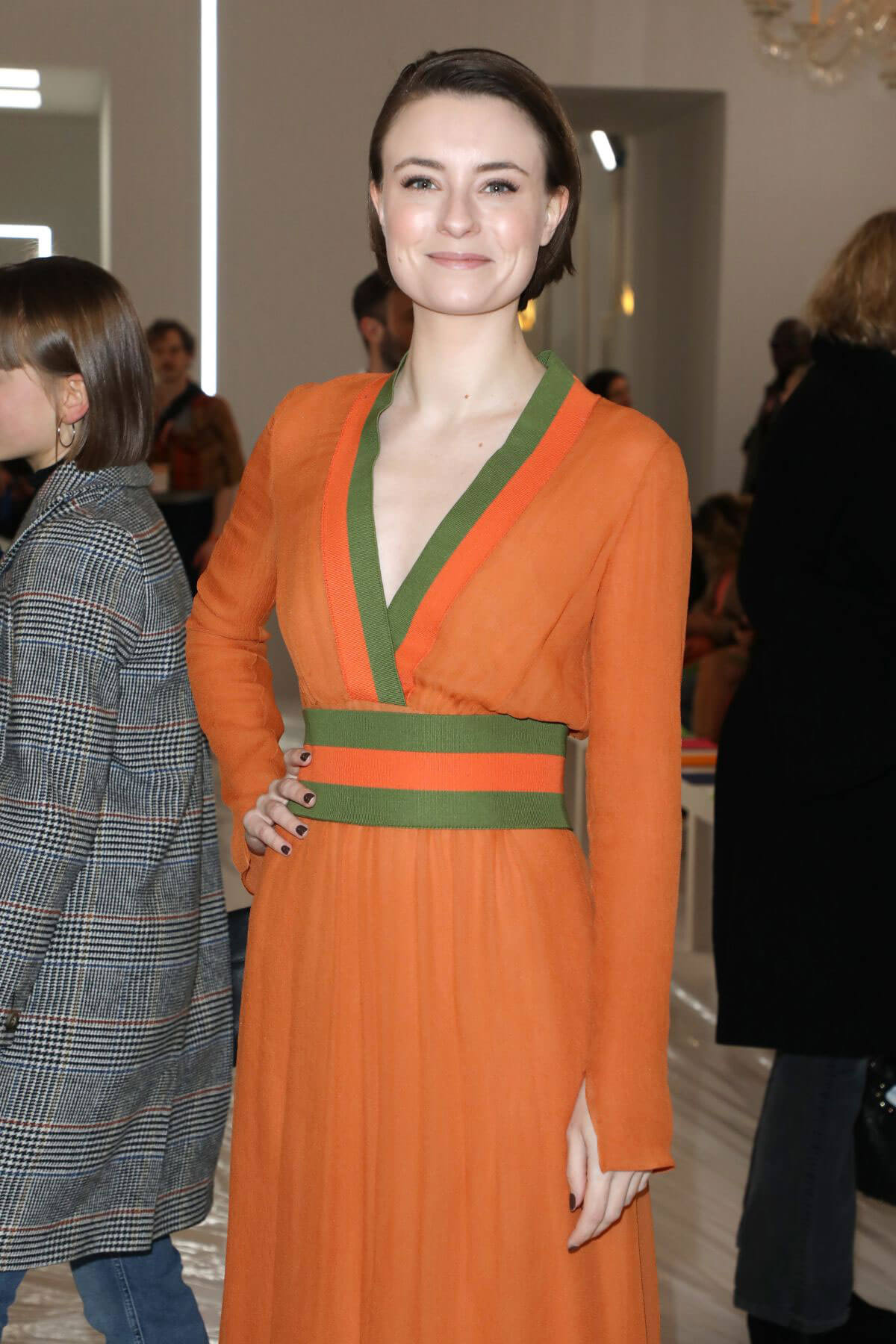 Jennifer Kirby Stills at Jasper Conran Show at London Fashion Week 2018/02/17