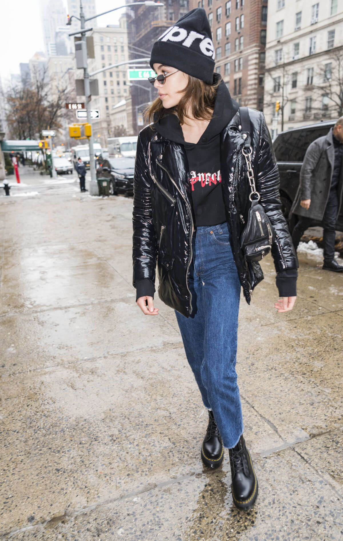 Kaia Gerber Stills Out in New York 2018/02/07