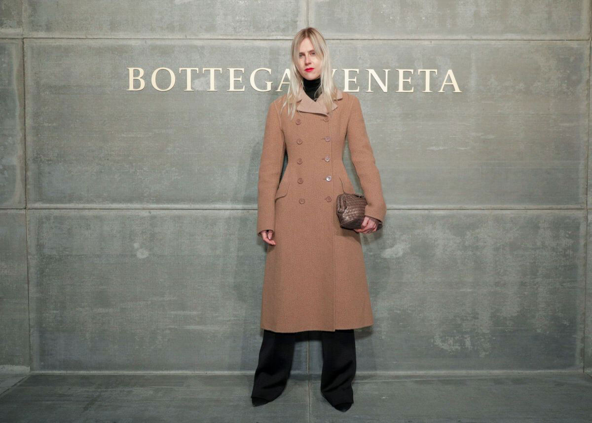 Linda Tol Stills at Bottega Veneta Show at New York Fashion Week 2018/02/09
