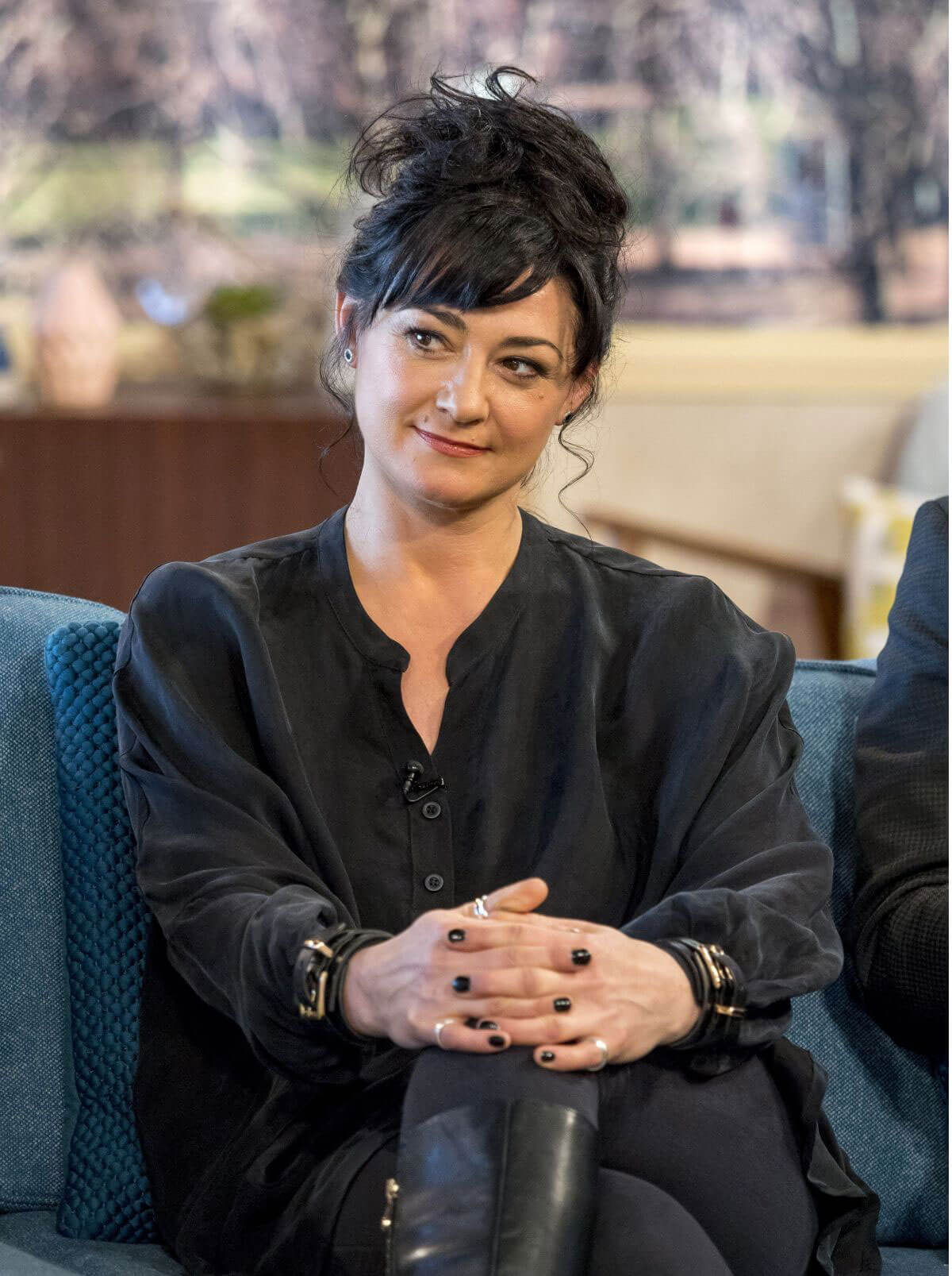 Natalie J. Robb Stills at This Morning Show in London 2018/02/01