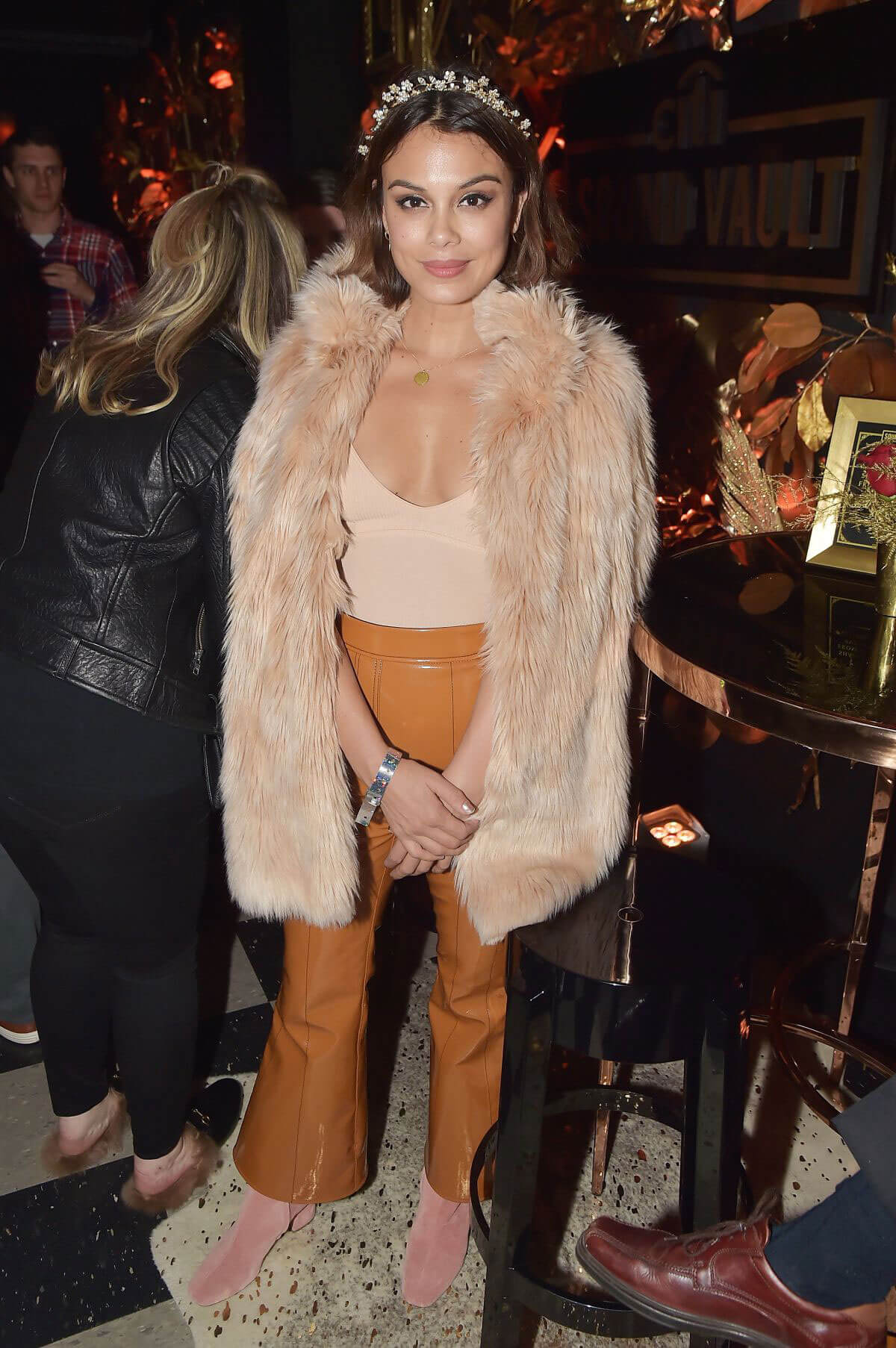 Nathalie Kelley Stills at Citi Sound Vault Presents Childish Gambino at Irving Plaza in New York 2018/01/27