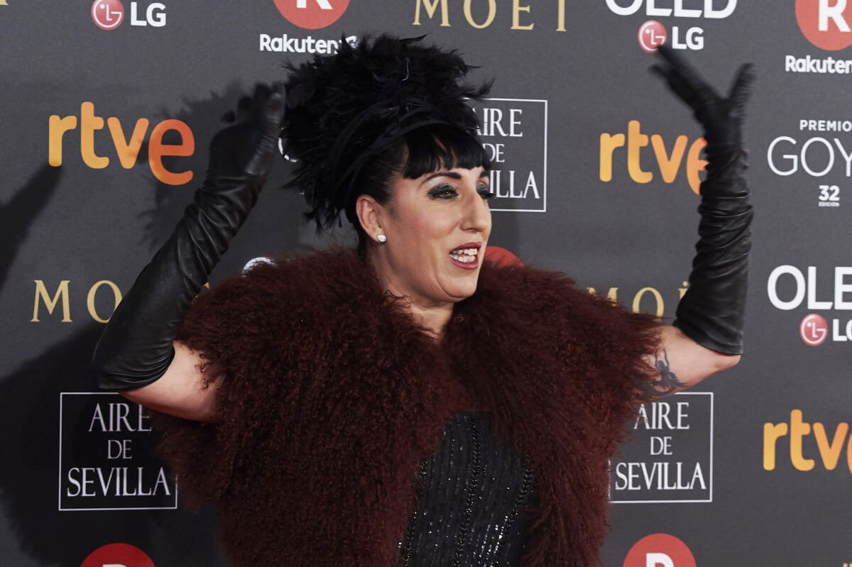 Rossy de Palma Stills at 32nd Goya Awards in Madrid 2018/02/03
