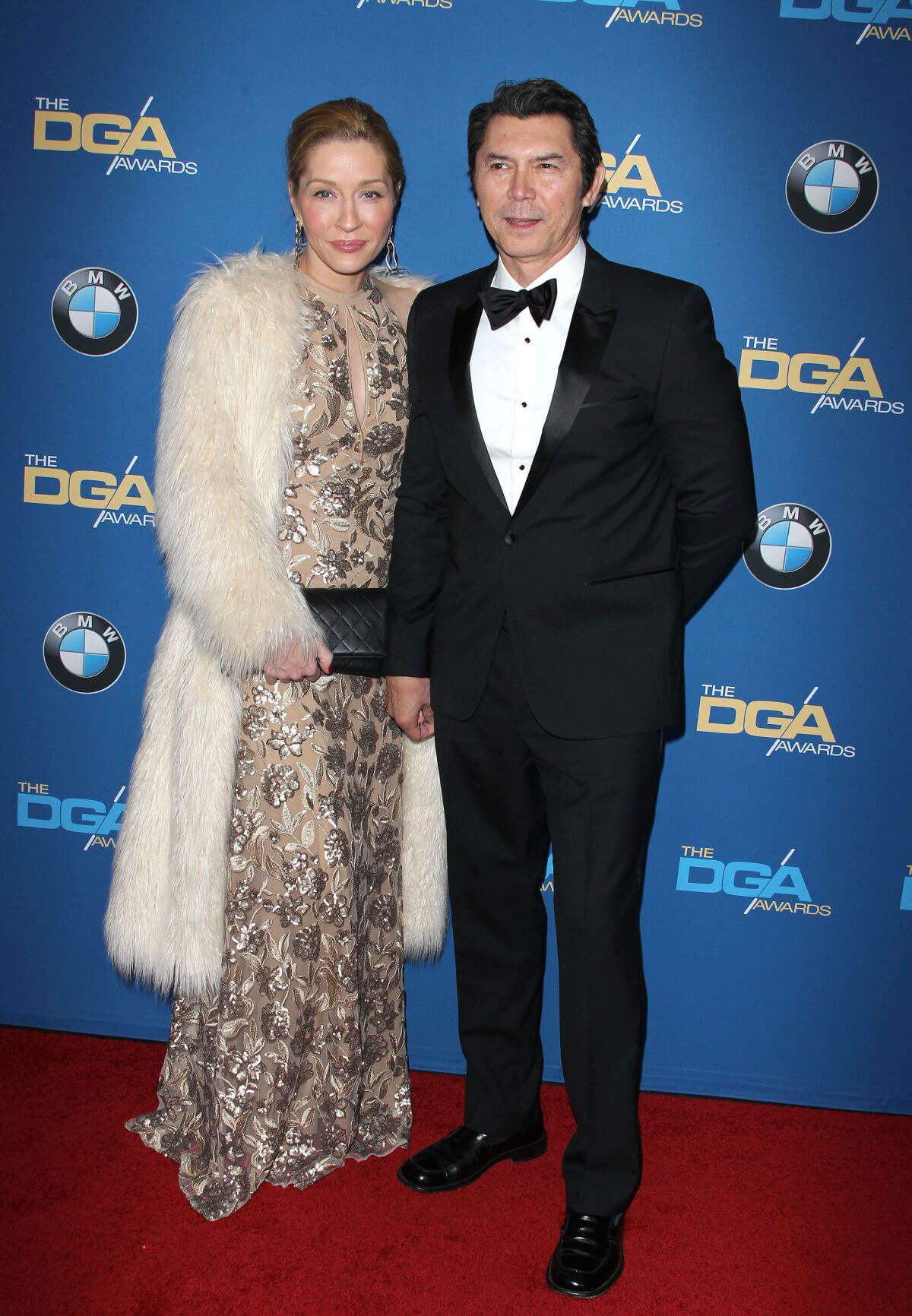 Yvonne Phillips and Lou Diamond Phillips Stills at 2018 Directors Guild Awards in Los Angeles 2018/02/03