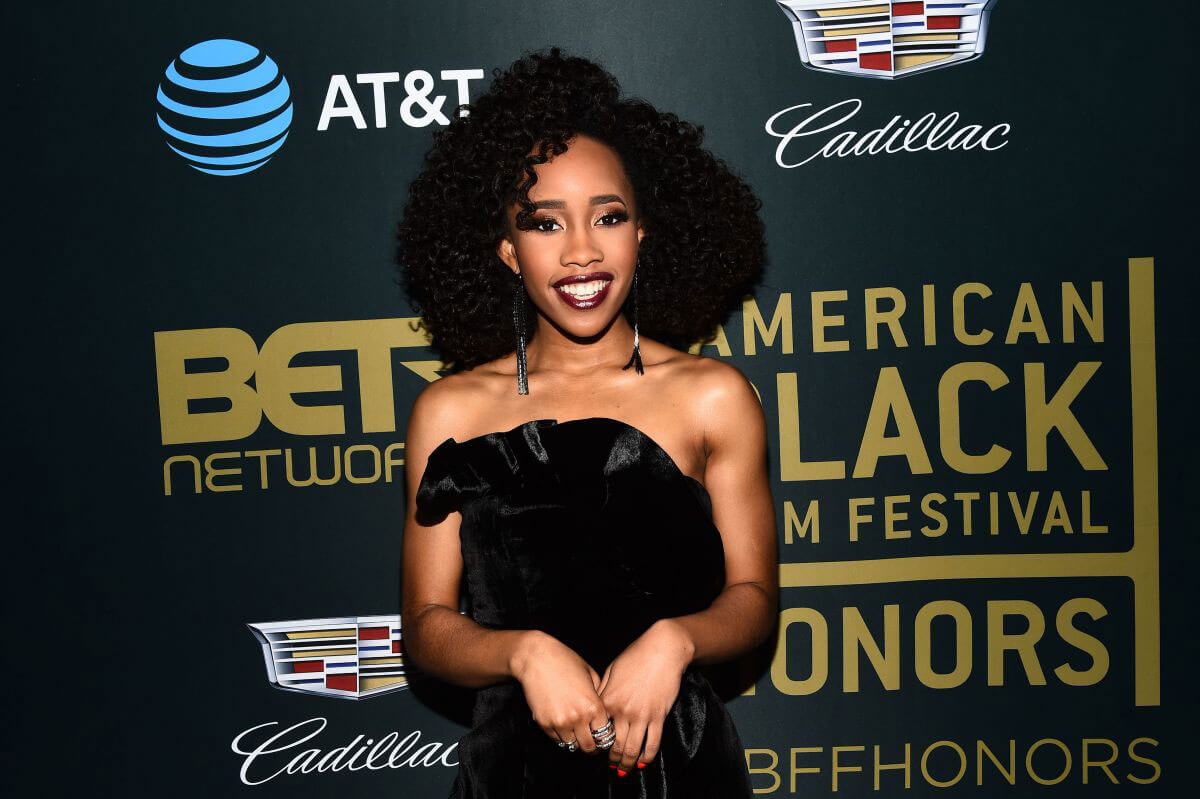Zoe Renee Stills at American Black Film Festival in Los Angeles 2018/02/25