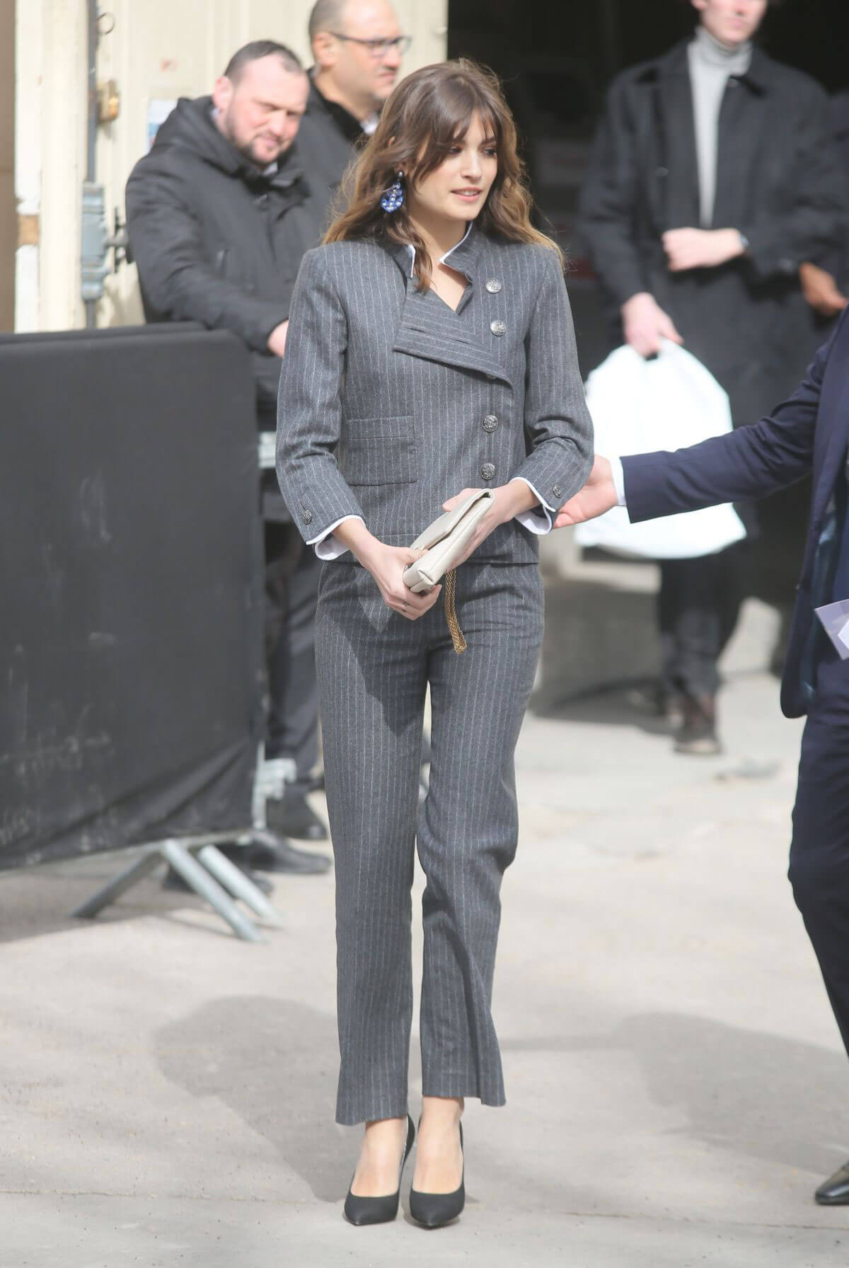Alma Jodorowsky Stills at Chanel Forest Runway Show in Paris 2018/03/06