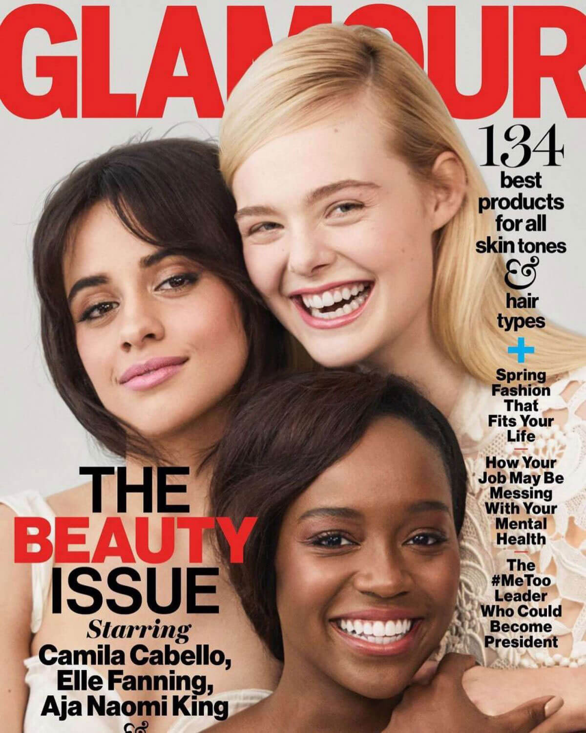 Camila Cabello Stills in Glamour Magazine, April 2018 Issue