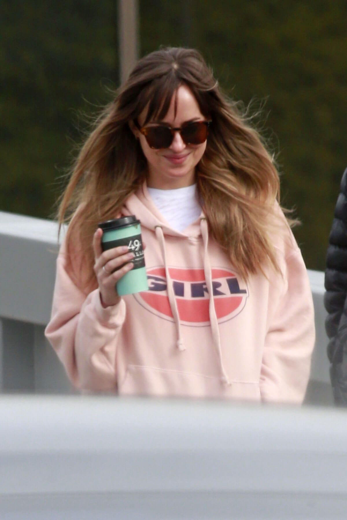 Dakota Johnson Stills Leaves a Studio in Burnaby 2018/03/07