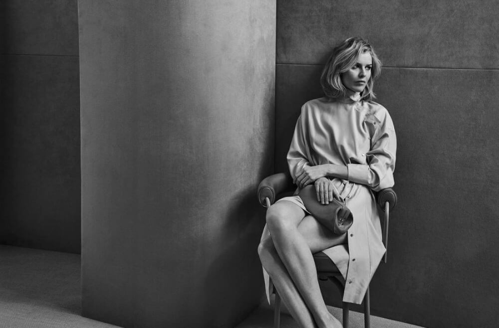 Eva Herzigova Poses for Vogue Magazine, Poland April 2018 Issue