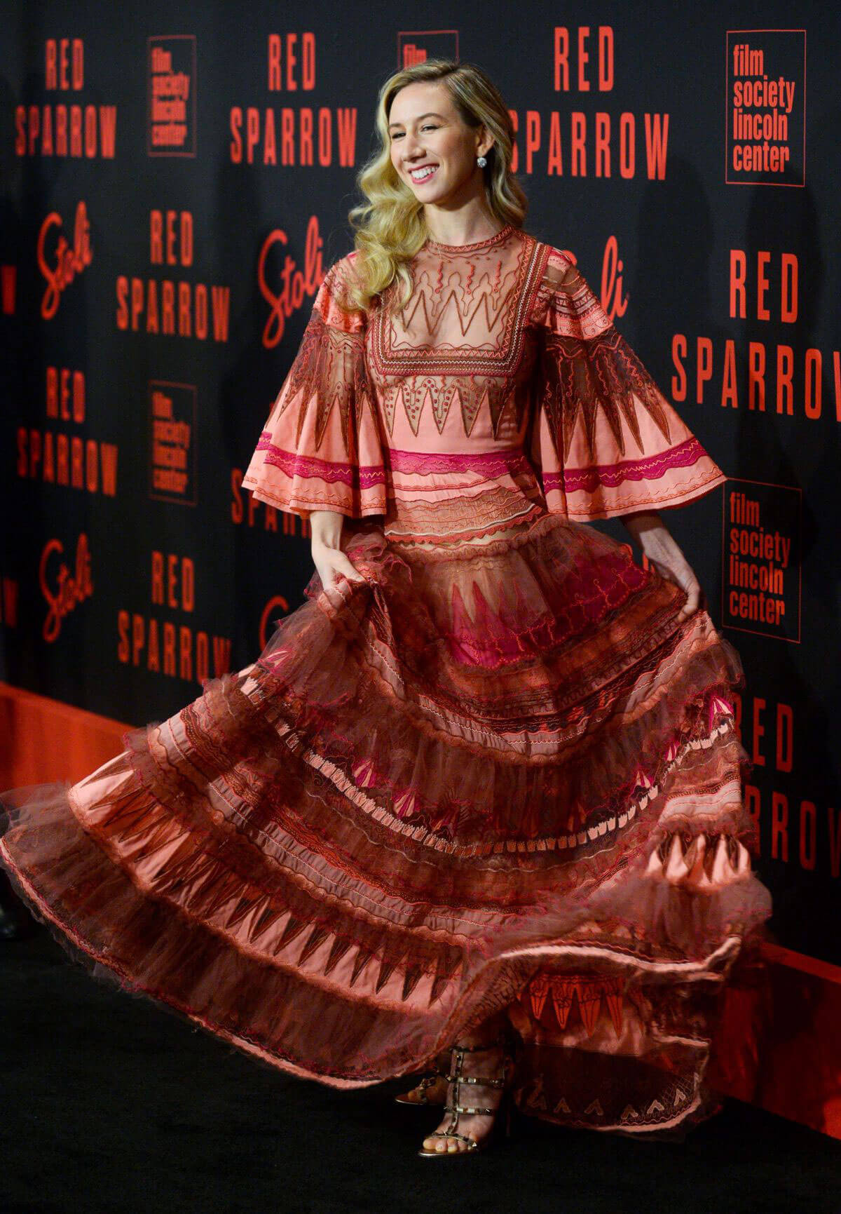 Isabella Boylston Stills at Red Sparrow Premiere in New York 2018/02/26