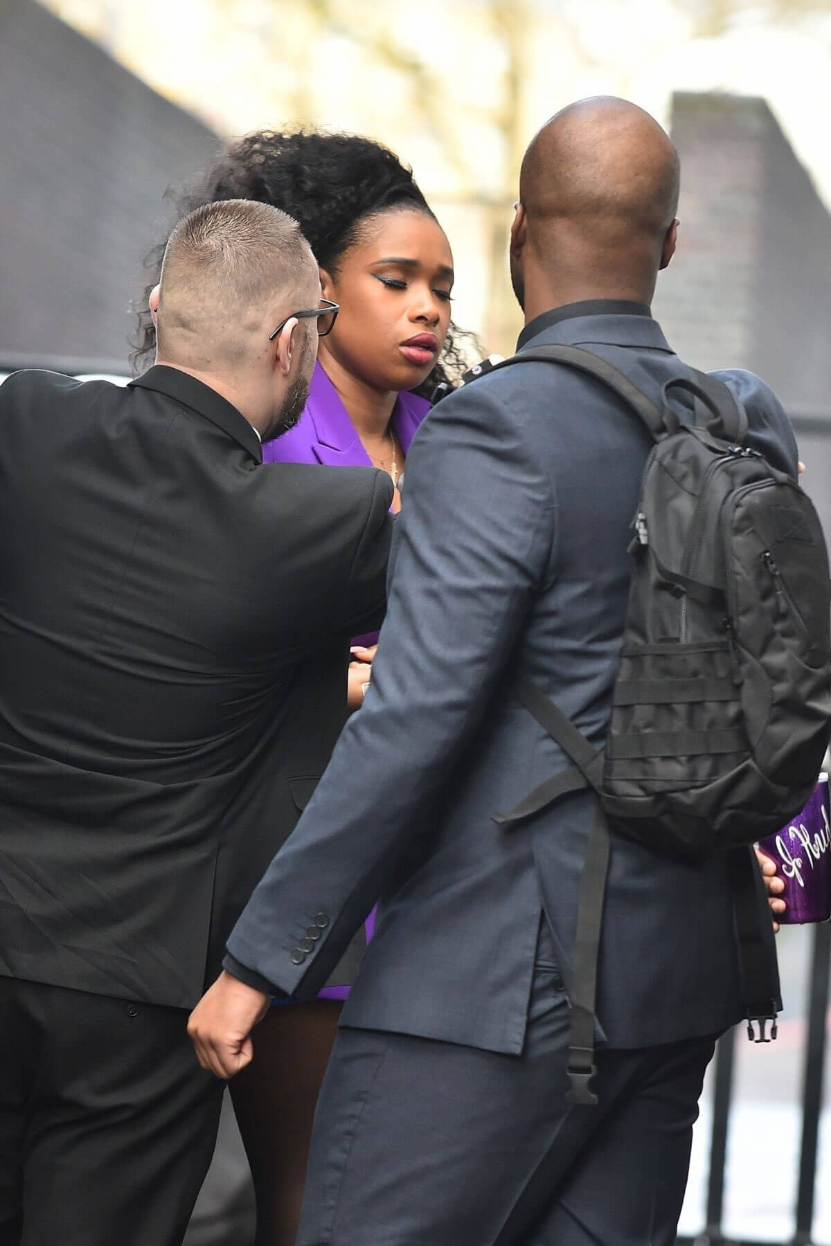 Jennifer Hudson Stills at ITV Studios in London 2018/03/08