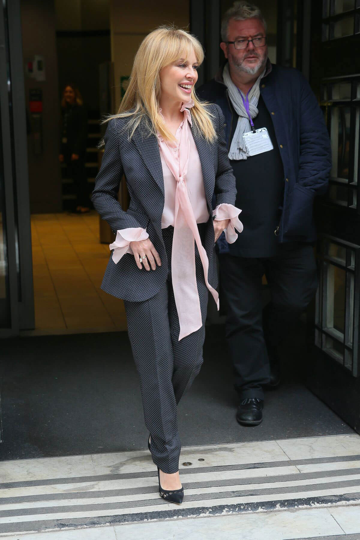 Kylie Minogue Stills at BBC Radio 2 in London 2018/03/09