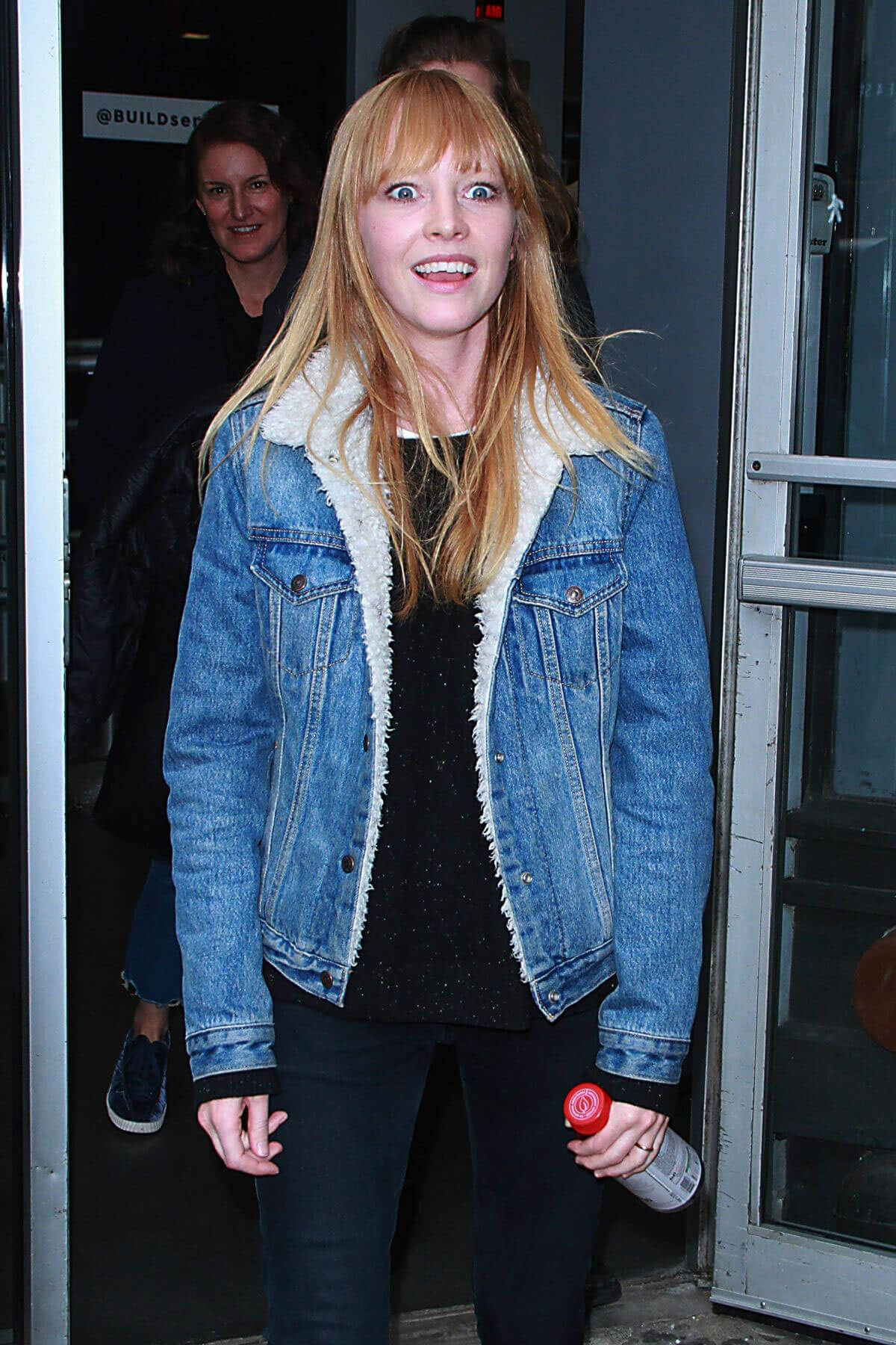 Lucy Rose Stills Arrives at AOL Build Series in New York 2018/03/28