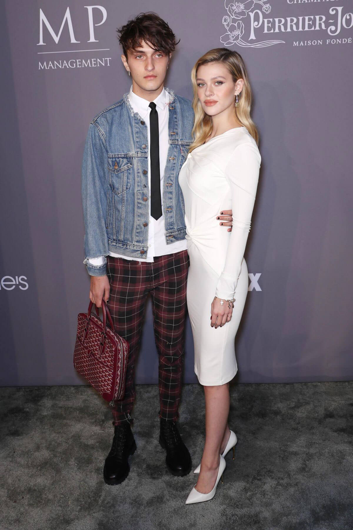 Nicola Peltz and Anwar Hadid Stills at Amfar Gala 2018 in New York 2018/02/07