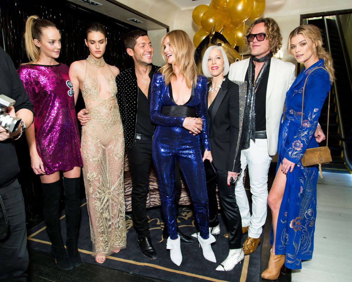 Nina Agdal Stills at Bergdorf Goodman x Dundas Party at New York Fashion Week 2018/02/09