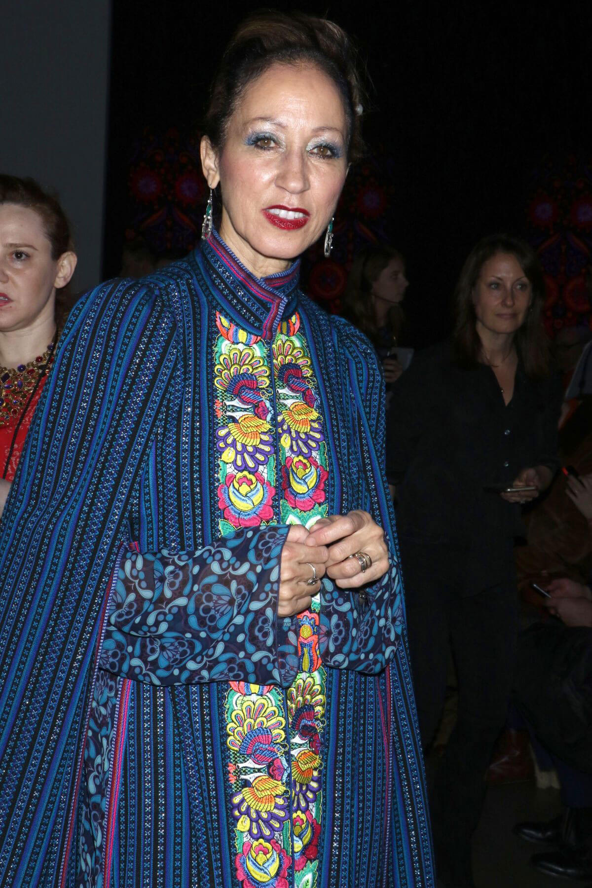 Pat Cleveland Stills at Anna Sui Fall/Winter 2018 Fashion Show at NYFW in New York 2018/02/12