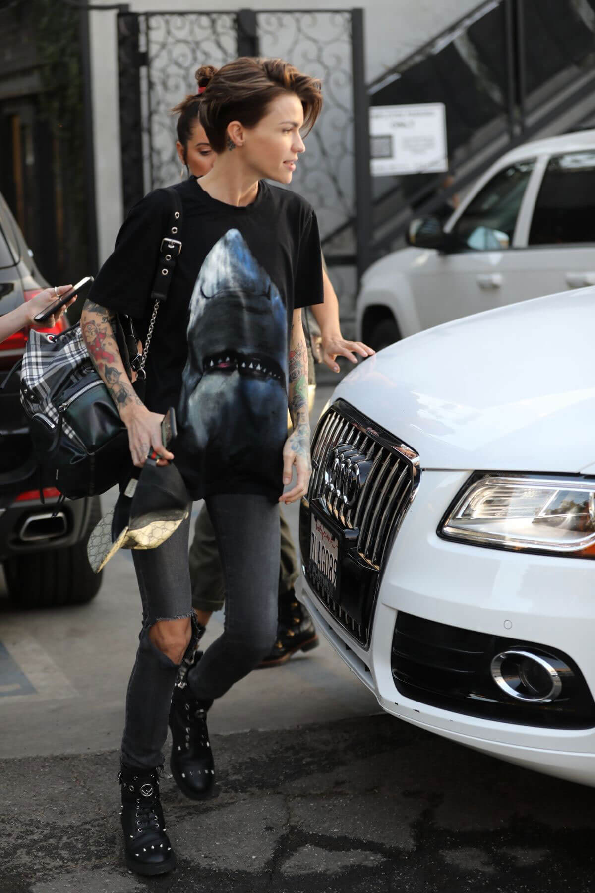 Ruby Rose Stills Leaves Nine Zero One Salon in West Hollywood 2018/02/09