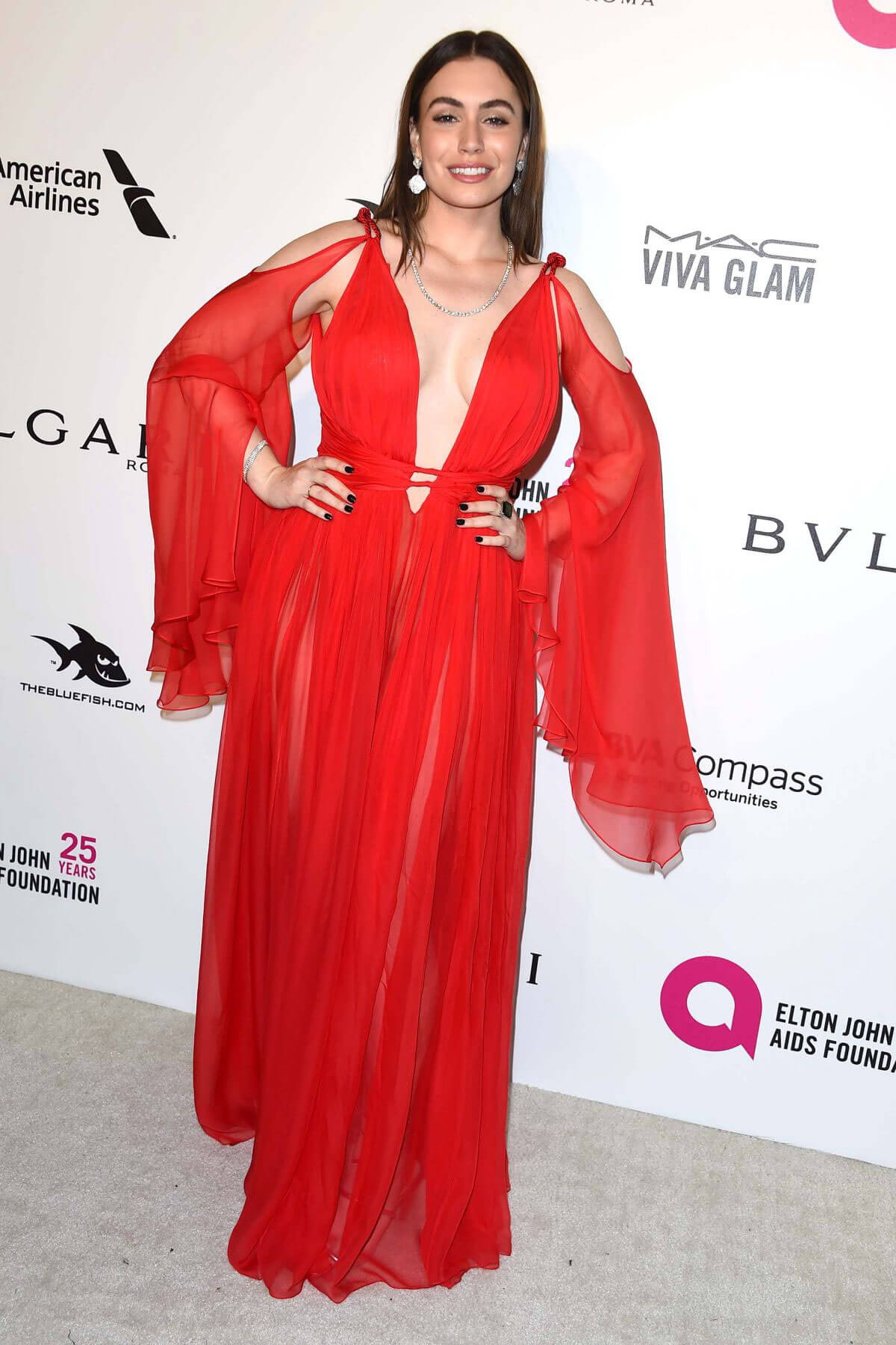 Sophie Simmons Stills at Elton John Aids Foundation Academy Awards Viewing Party in Los Angeles 2018/03/04