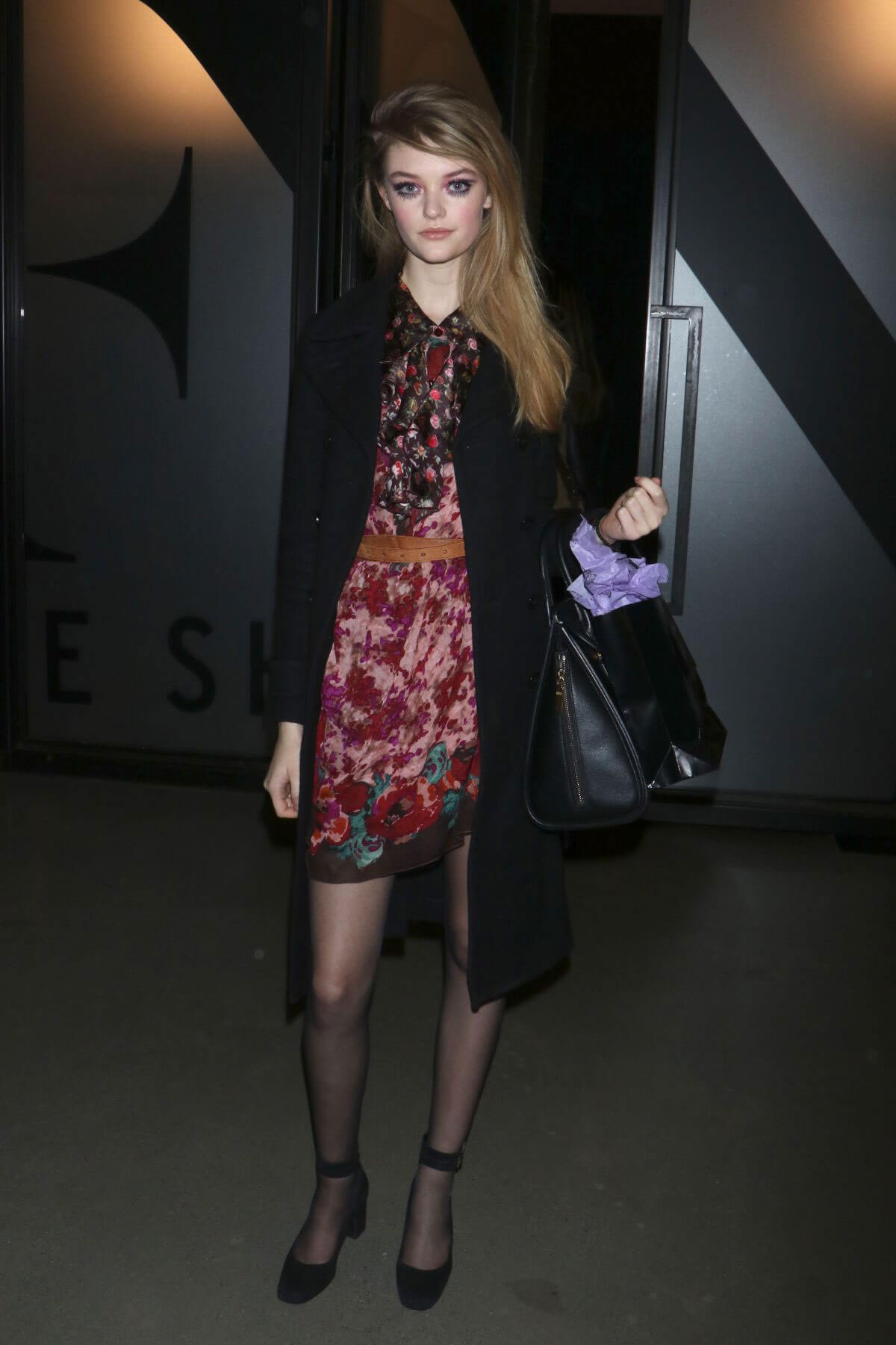 Willow Hand Stills at Anna Sui Fall/Winter 2018 Fashion Show at NYFW in New York 2018/02/12