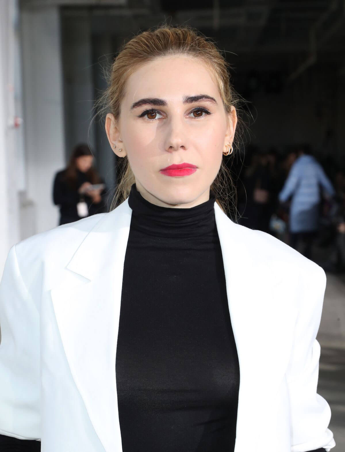 Zosia Mamet Stills at 3.1 Phillip Lim Show at New York Fashion Week 2018/02/12