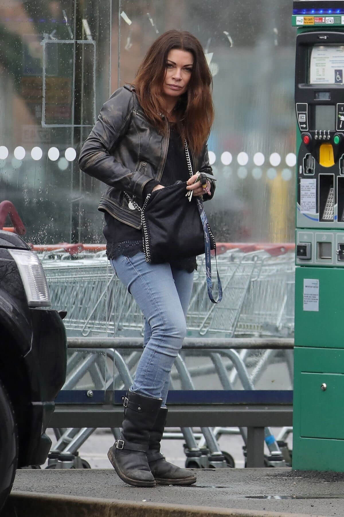 Alison King Stills Out and About Shopping in Wilmslow 2018/04/02