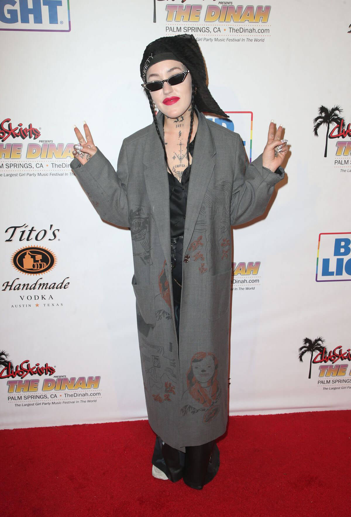 Brooke Candy Stills at Club Skirts Presents the Dinah Shore the Hollywood Party in Palm Springs 2018/03/31