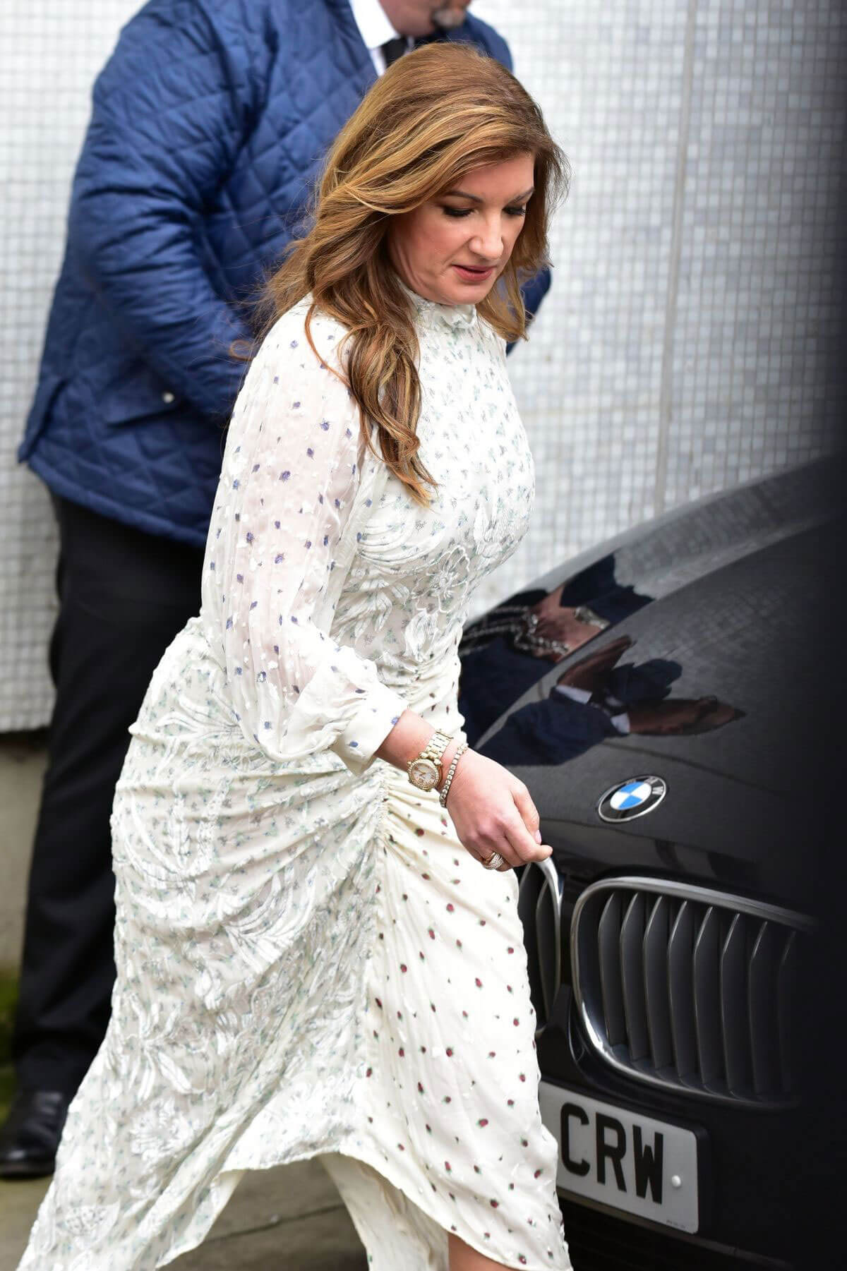 Karren Brady Stills Arrives at ITV Studio in London 2018/04/03