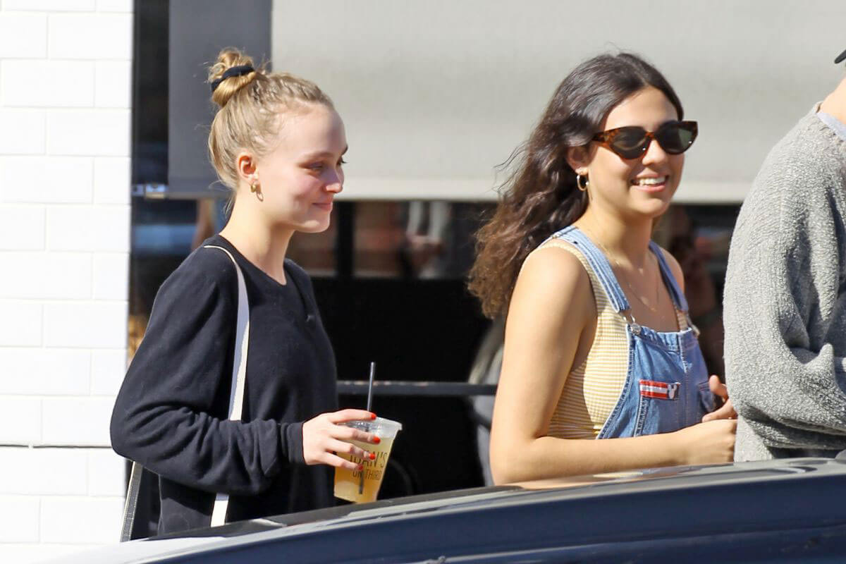 Lily-Rose Depp Stills Out for Lunch in Studio City 2018/04/20