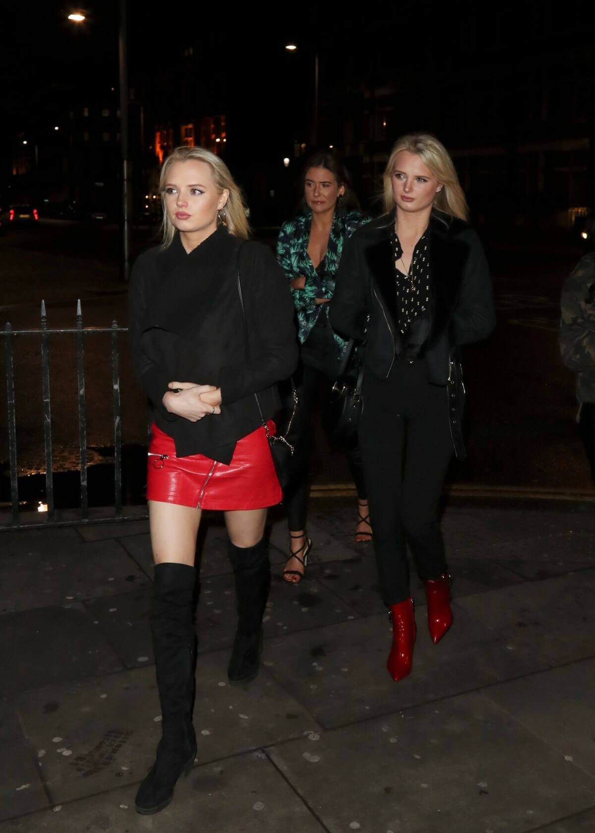 Lucy and Lydia Connell Stills Arrives at Mahiki Nightclub in Kensington 2018/03/30
