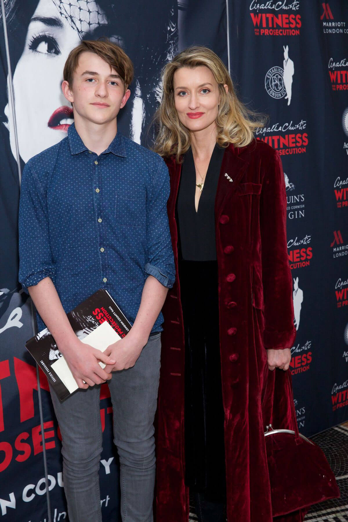Natascha McElhone Stills at Witness for the Prosecution by Agatha Christie Play in London 2018/04/25