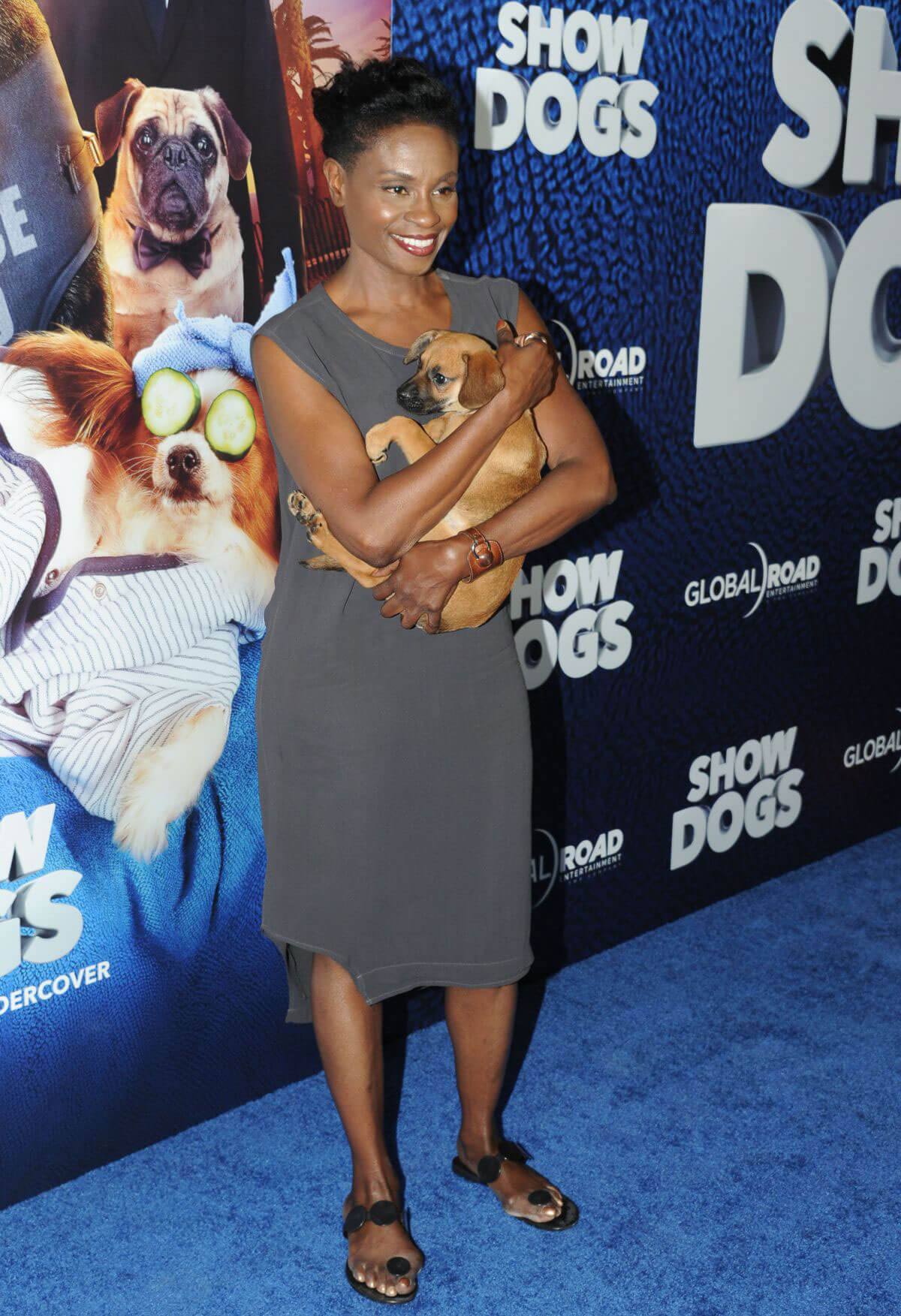 Adina Porter Stills at Show Dogs Premiere in New York 2018/05/05