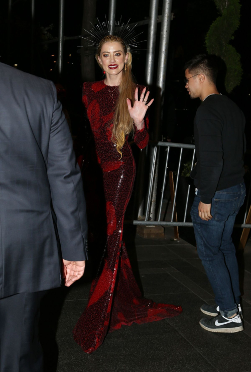 Amber Heard Stills at MET Gala After-party in New York 2018/05/07 5