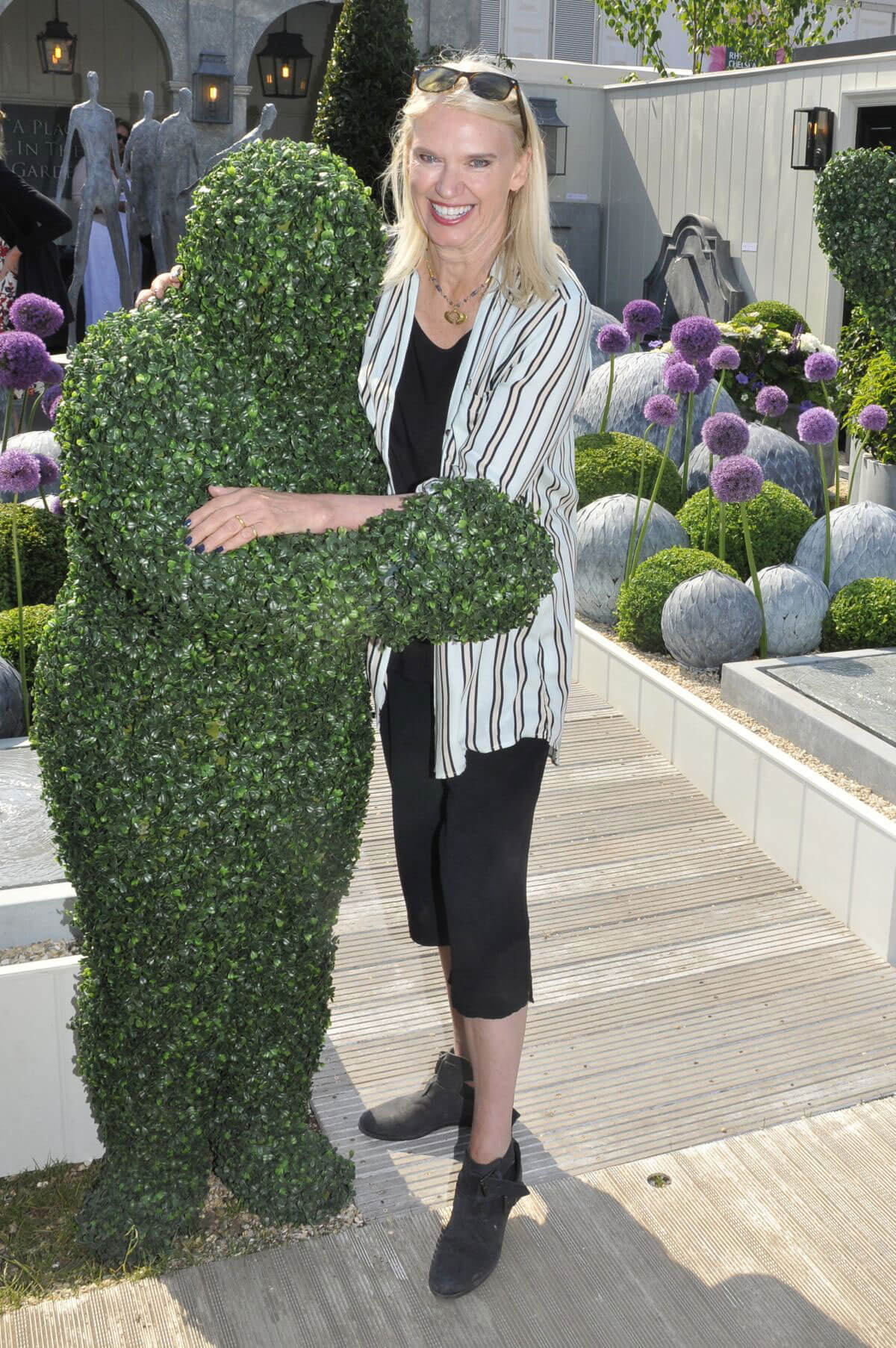 Anneka Rice Stills at Chelsea Flower Show in London 2018/05/21