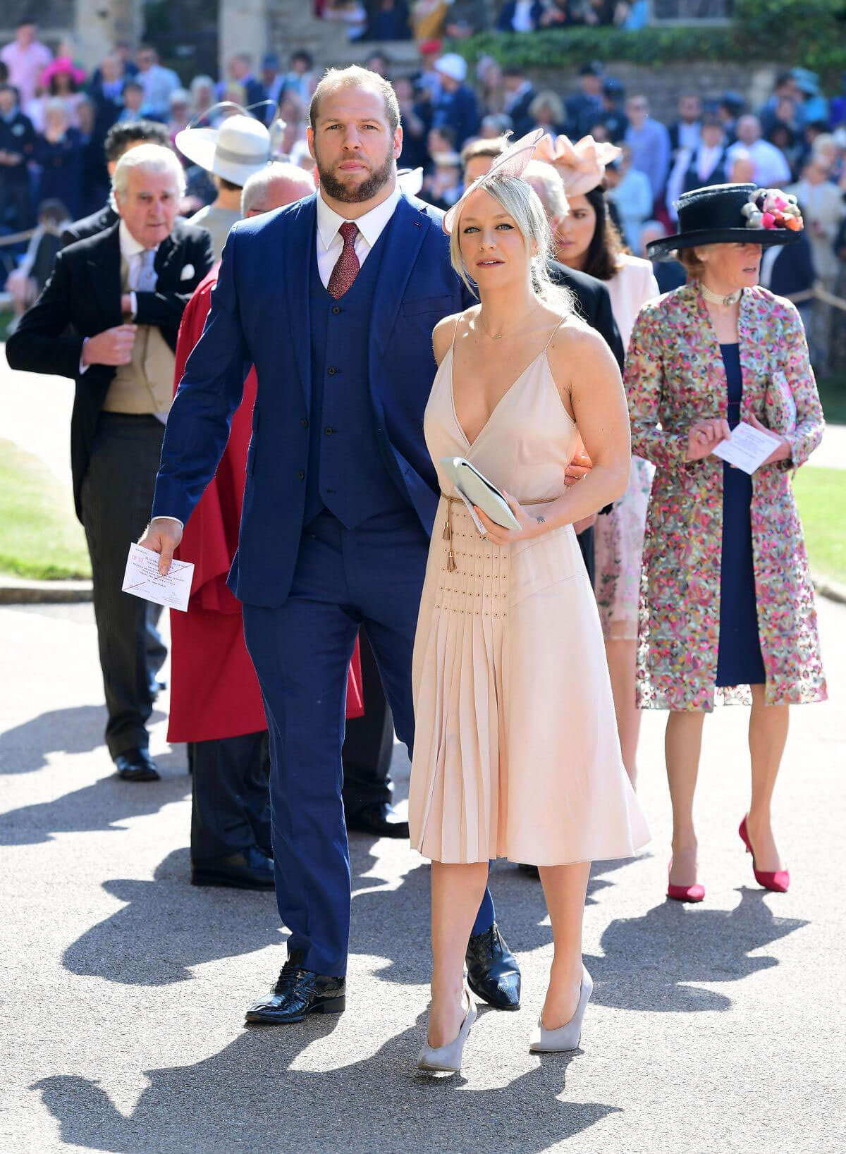 Chloe Madeley Stills at Royal Wedding Ceremony in Windsor 2018/05/19