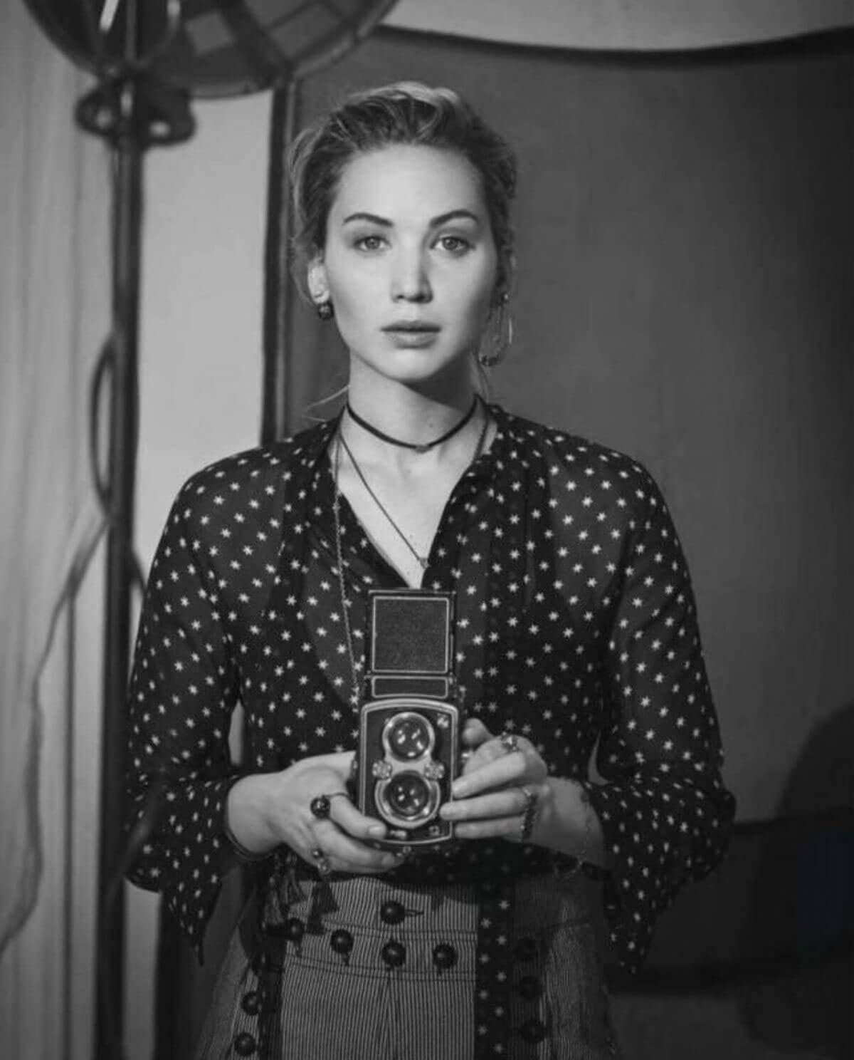 Jennifer Lawrence Poses for Dior Pre-Fall 2018 Ad Campaign Photos