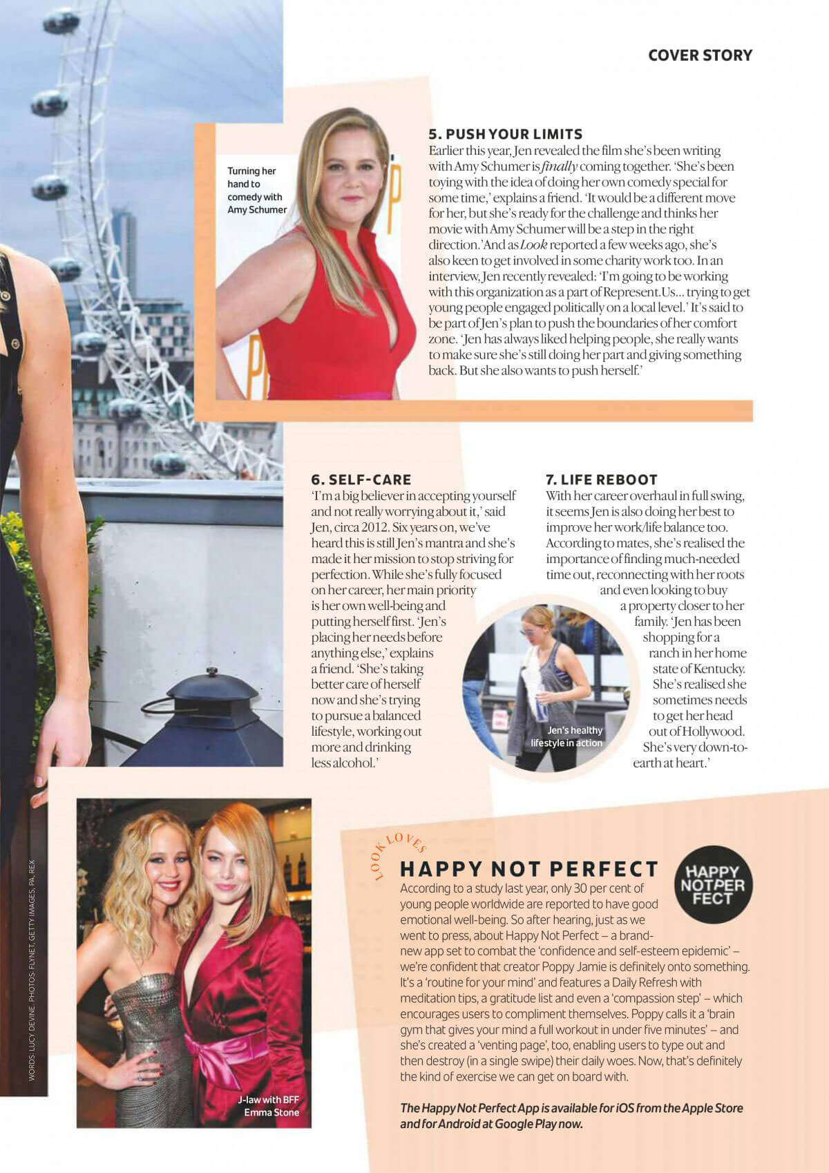 Jennifer Lawrence Stills in Look Magazine, May 2018 Issue