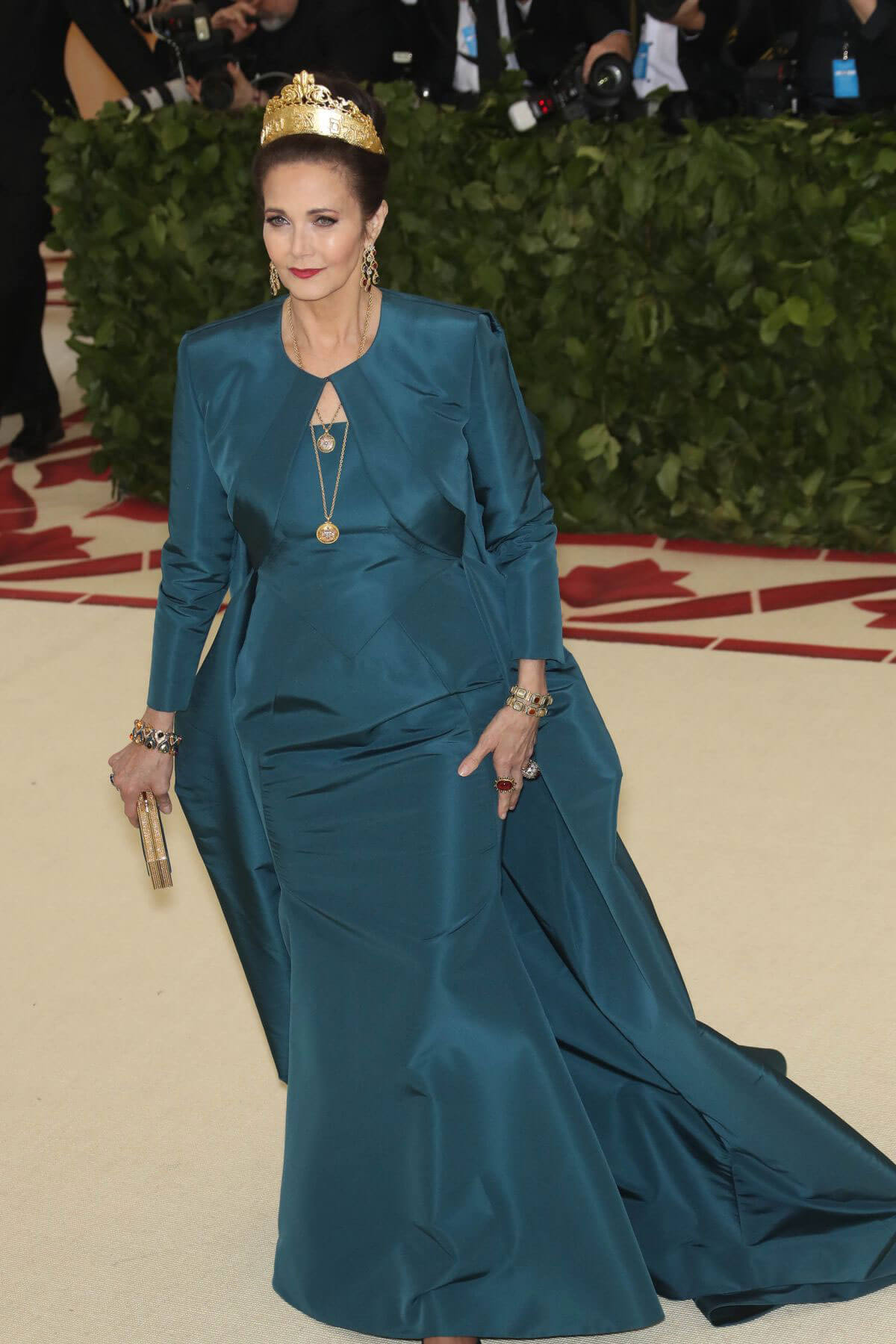 Lynda Carter Stills at MET Gala 2018 in New York 2018/05/07