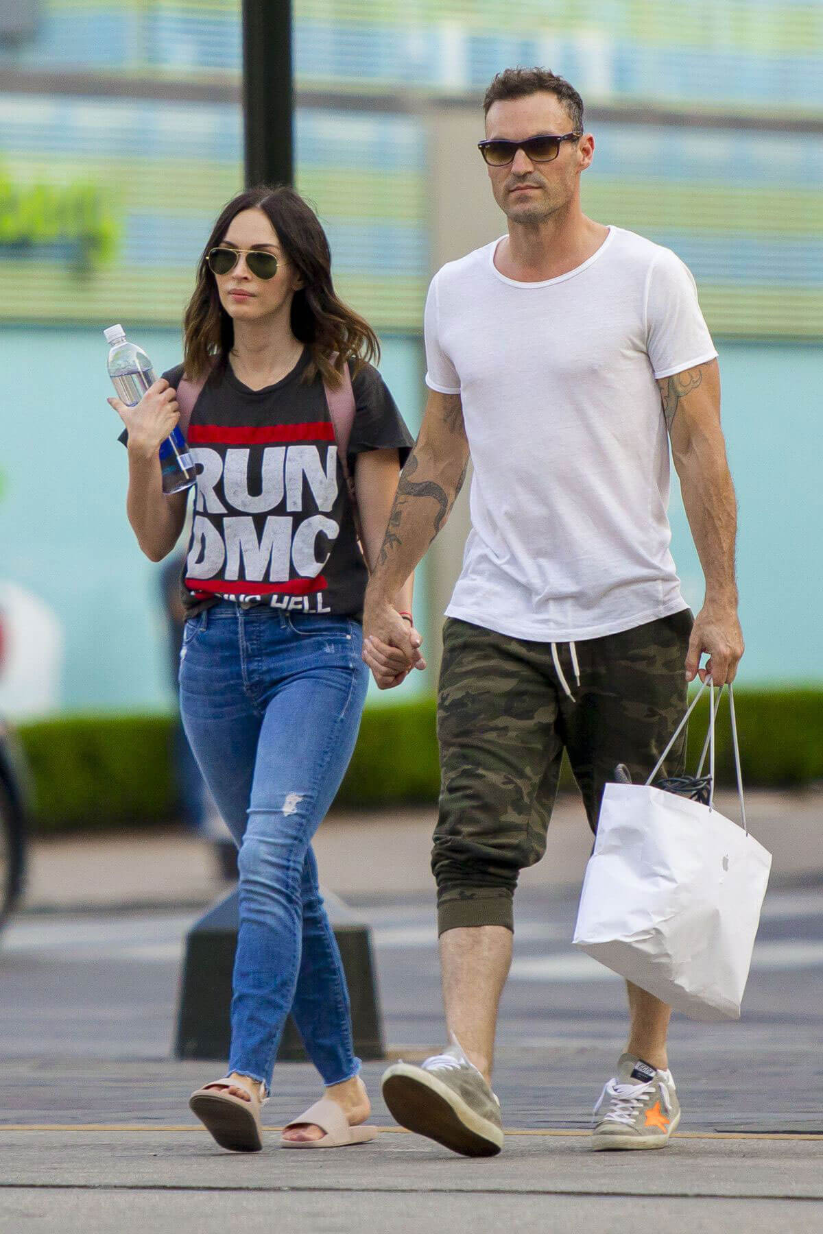 Megan Fox and Brian Austin Green Stills Out in New Orleans 2018/05/15