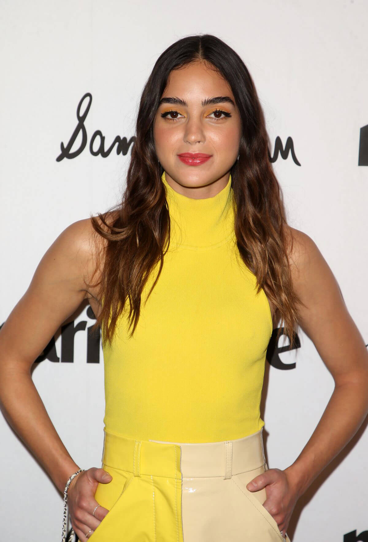 Melissa Barrera Stills at the 5th Annual Marie Claire Fresh Faces Party in Los Angeles 2018/04/27