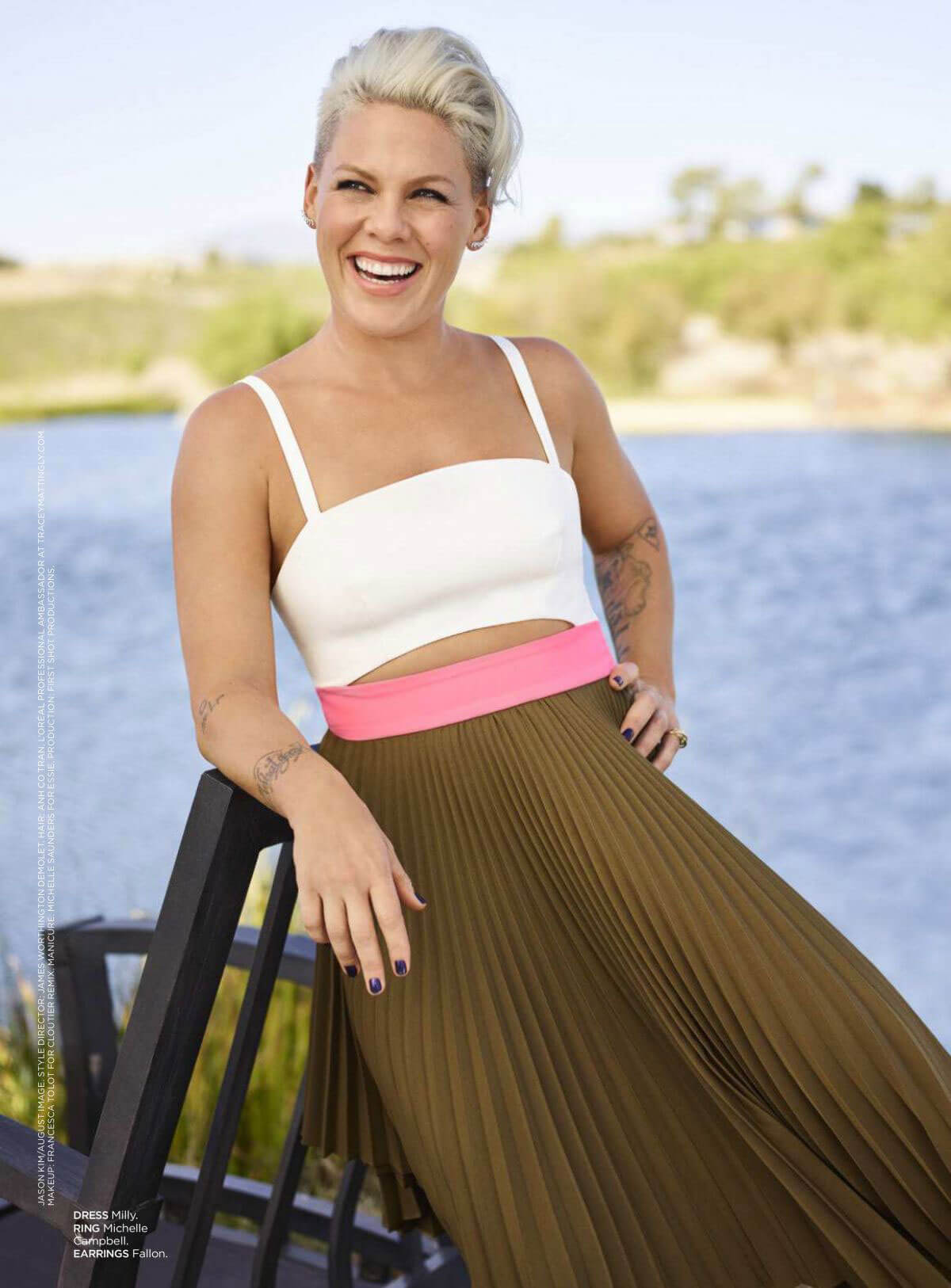 Pink in Redbook Magazine, June 2018 Issue