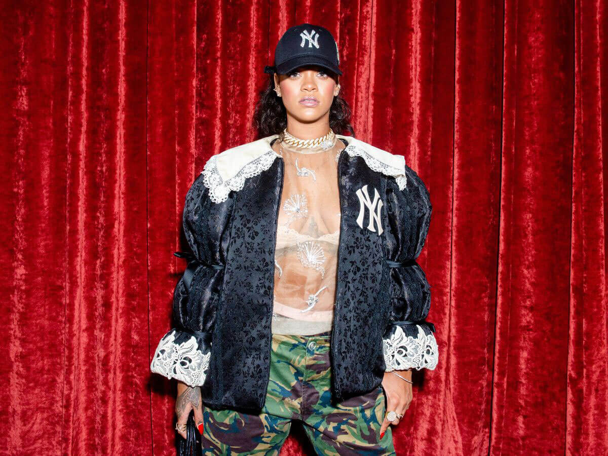 Rihanna Stills at Gucci Wooster Store Opening in New York 2018/05/05
