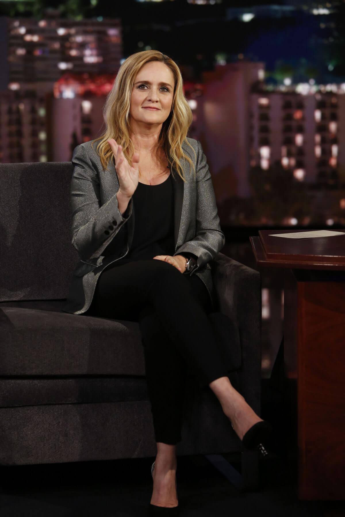 Samantha Bee at Jimmy Kimmel Live 2018/05/24