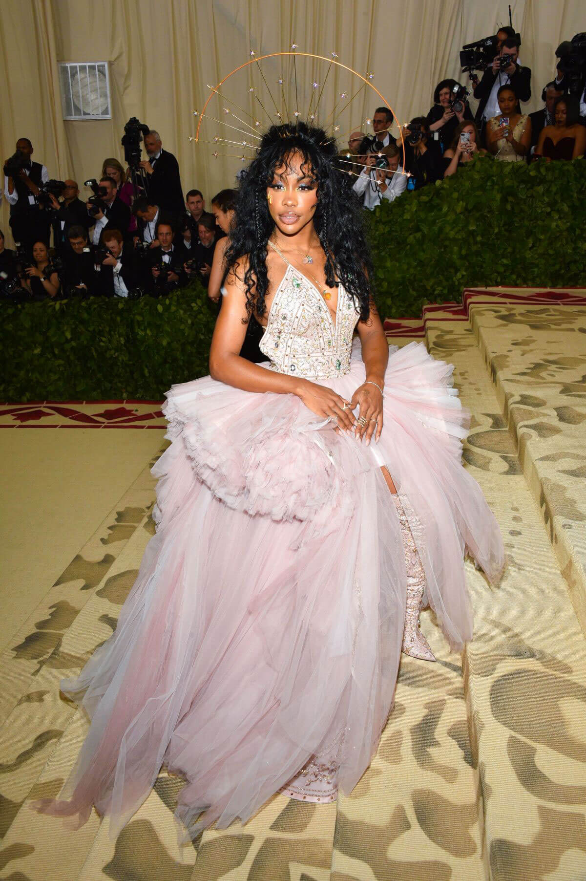 SZA Stills at MET Gala 2018 in New York 2018/05/07