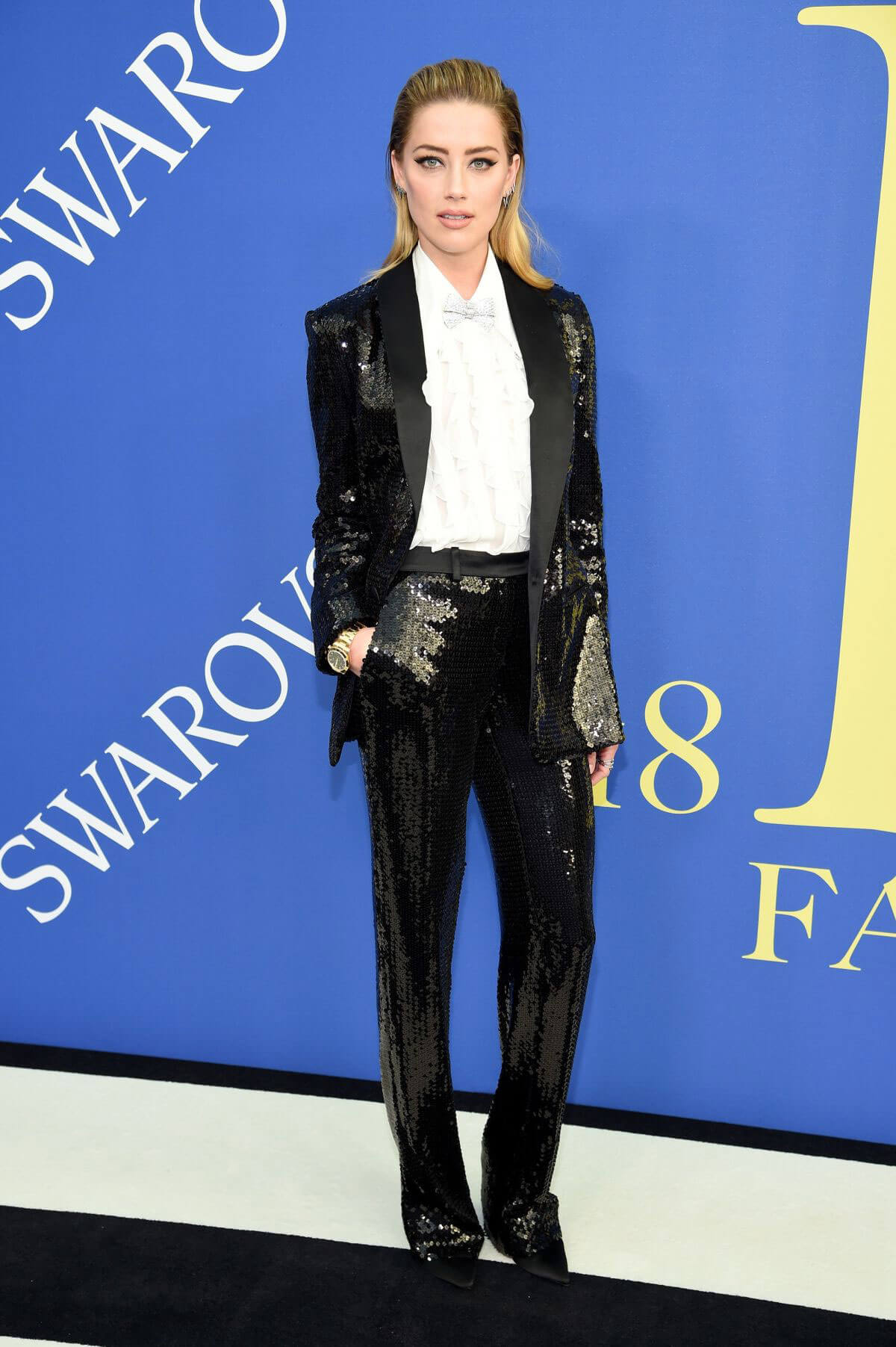 Amber Heard at CFDA Fashion Awards in New York 2018/06/05