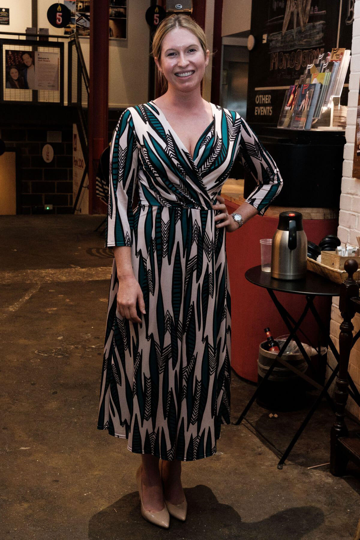Brooke Kinsella at Monogamy Play Press Night in London 2018/06/11