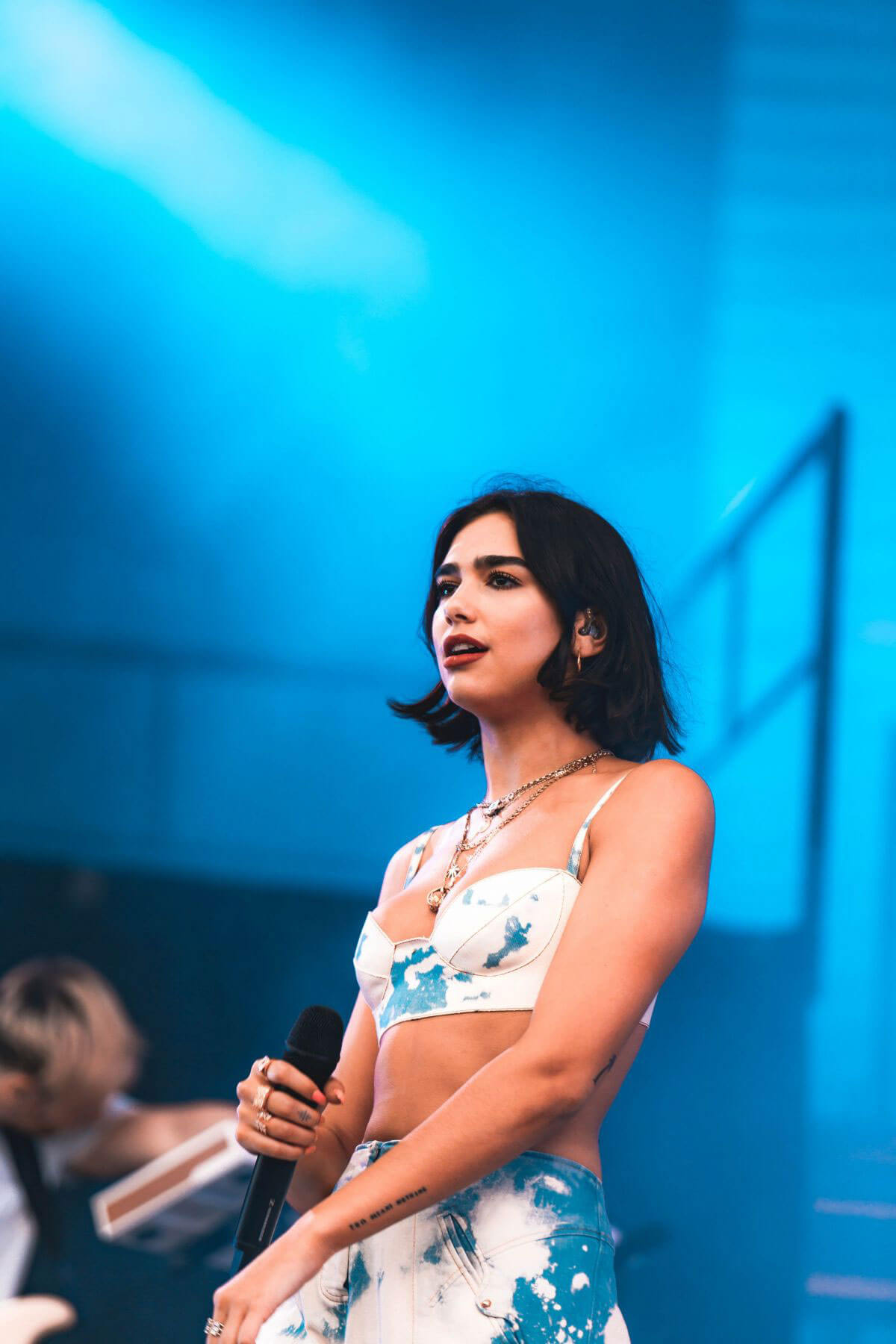 Dua Lipa Performs at Bonnaroo Music and Arts Festival in Manchester 2018/06/10