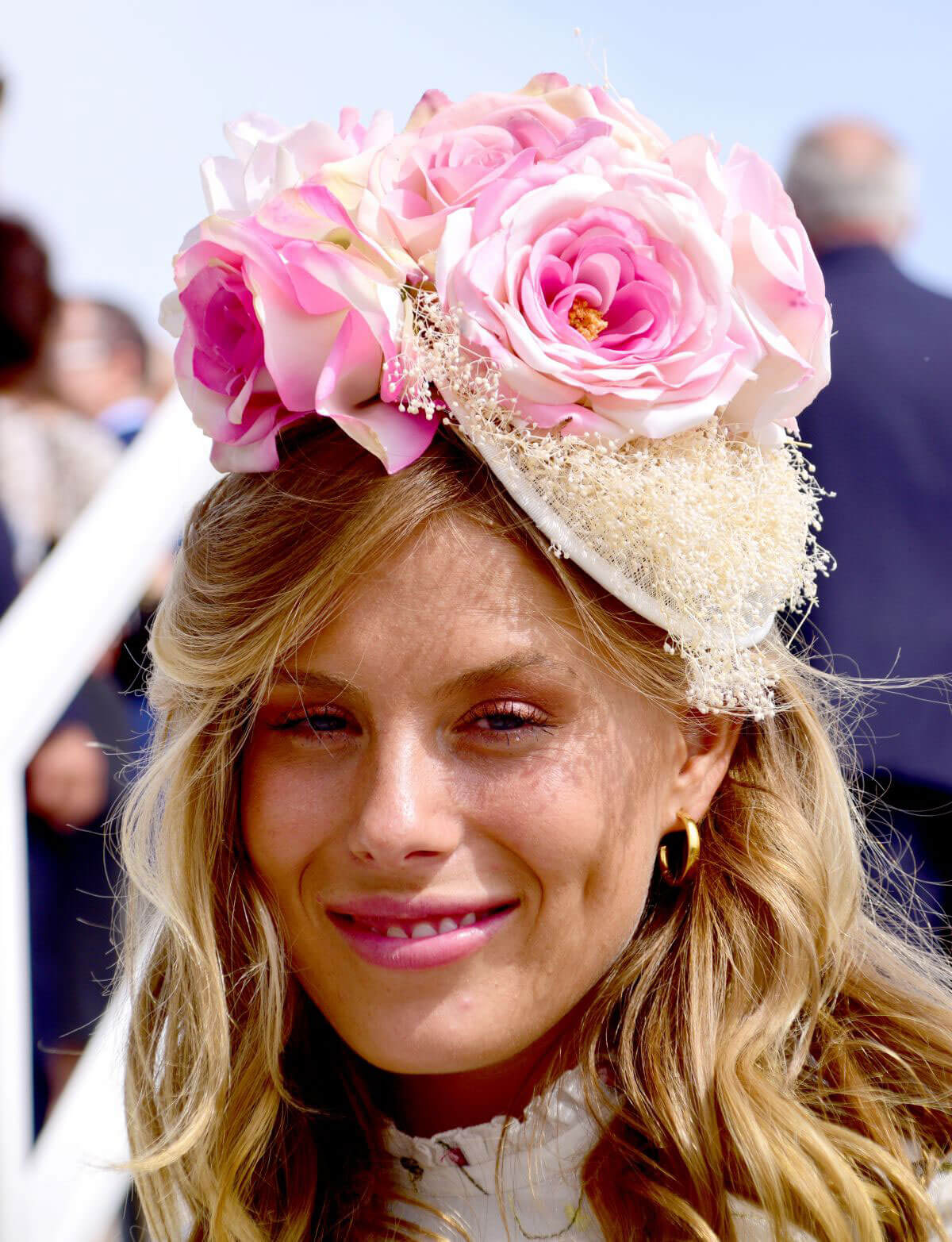 Frankie Gaff at Investec Derby Festival Ladies Day at Epsom Racecourse 2018/06/01
