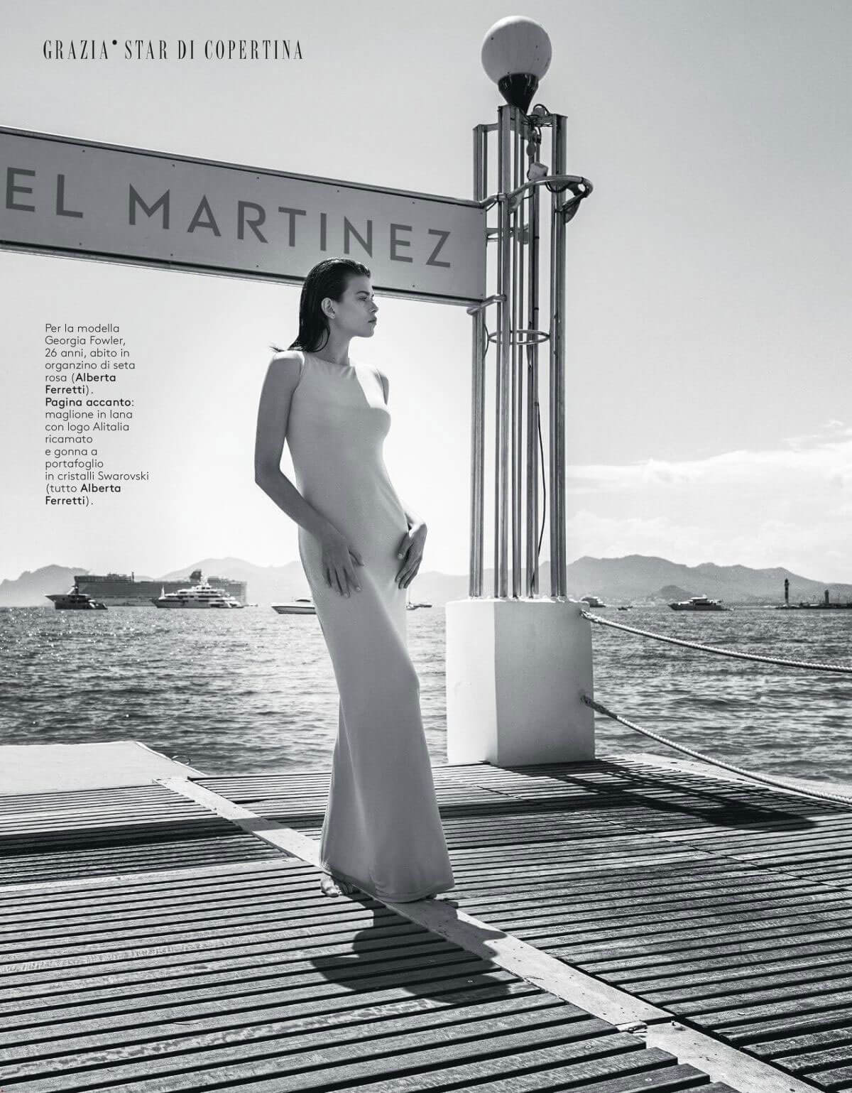 Georgia Fowler in Grazia Magazine, June 2018
